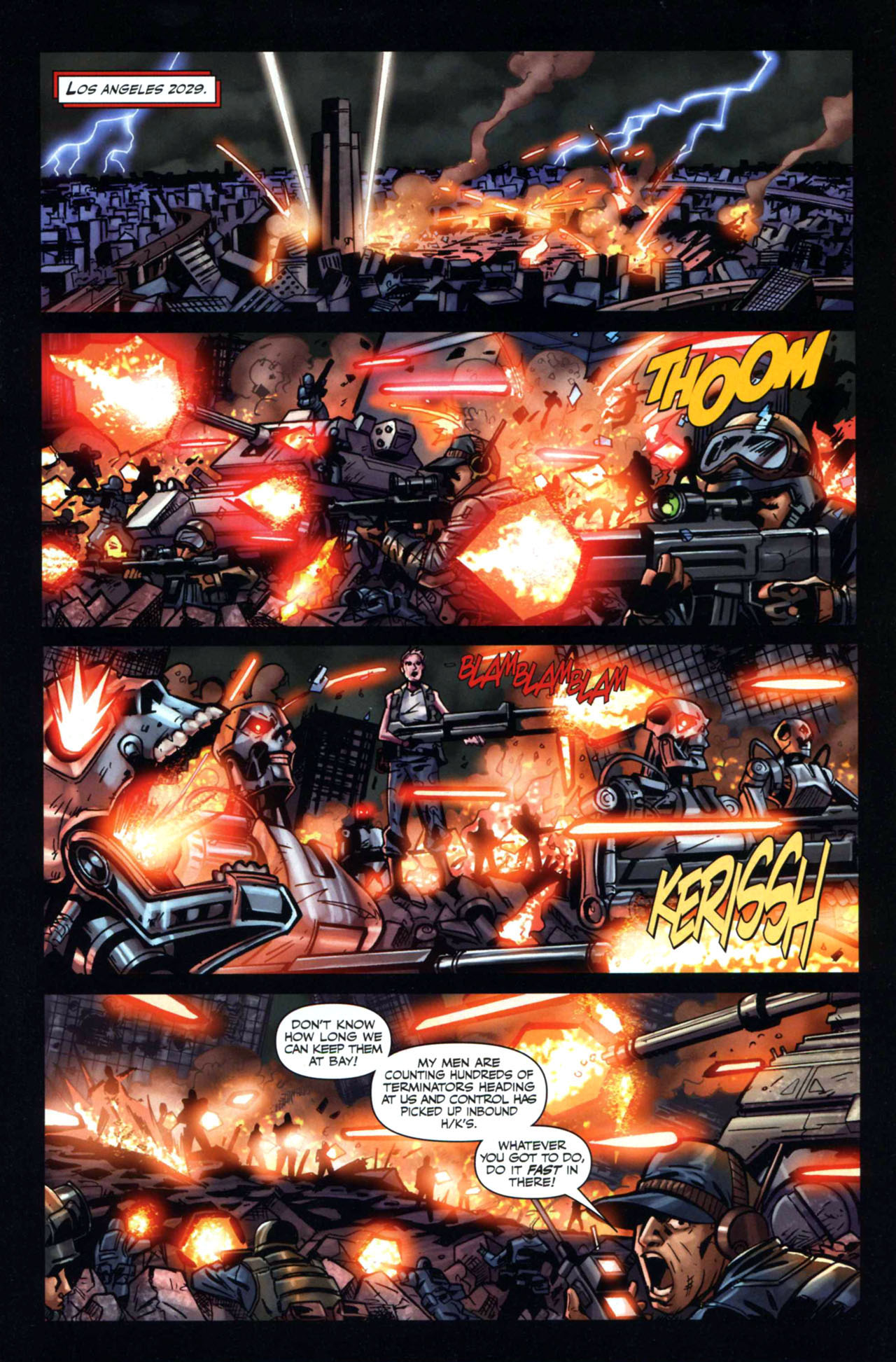 Read online Painkiller Jane Vs. Terminator comic -  Issue #4 - 7