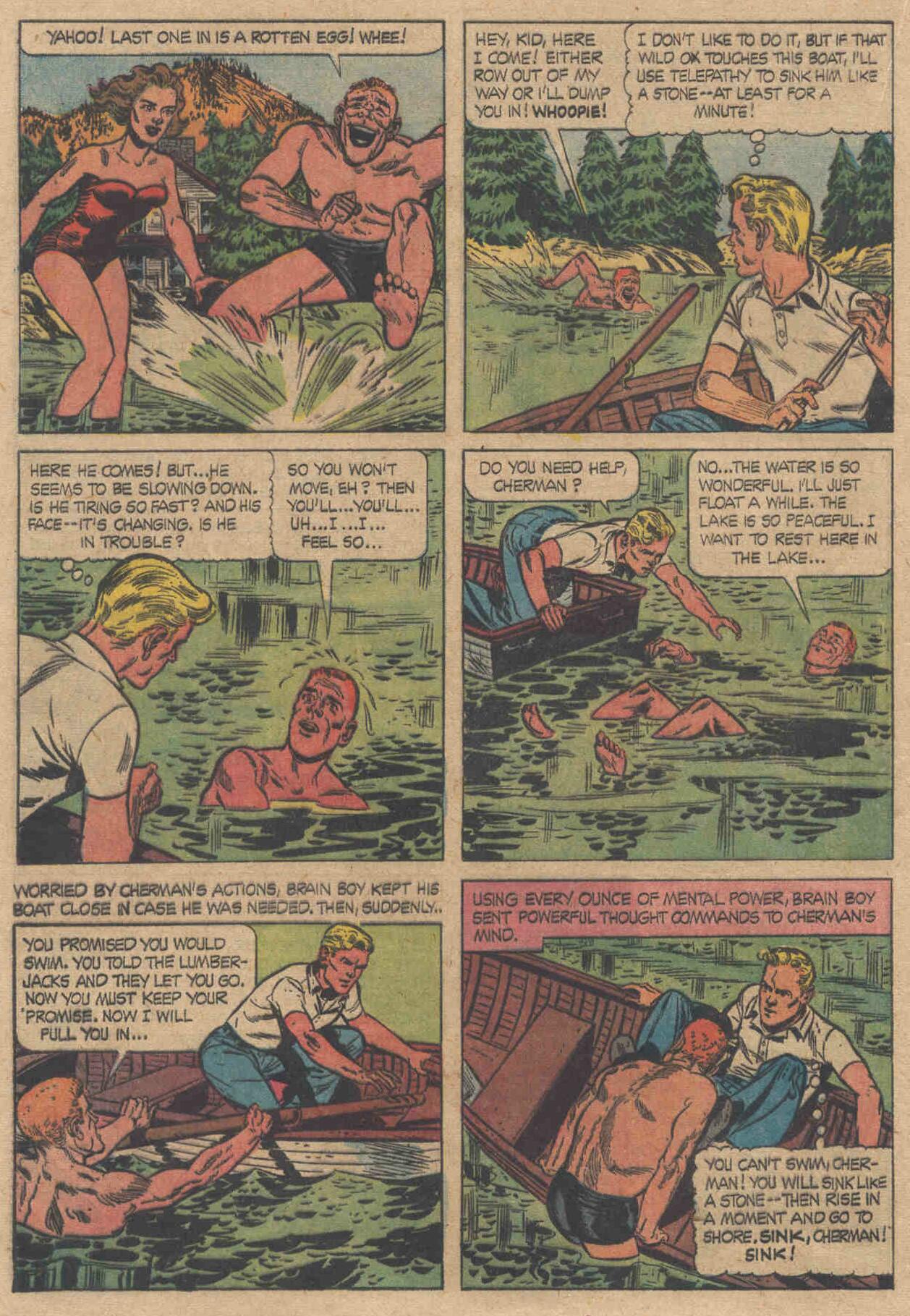 Read online Brain Boy (1962) comic -  Issue #6 - 16