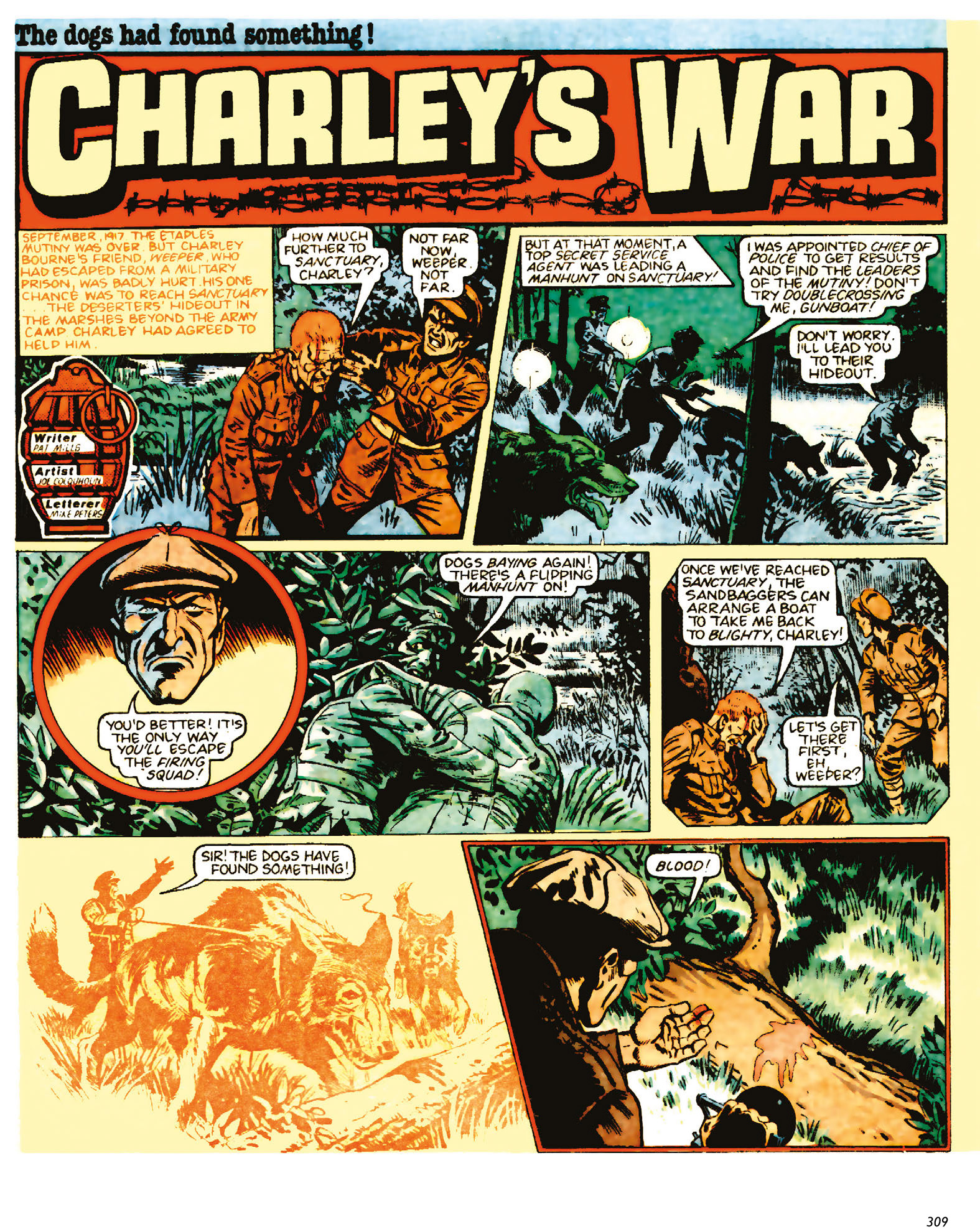 Read online Charley's War: The Definitive Collection comic -  Issue # TPB 2 - 309
