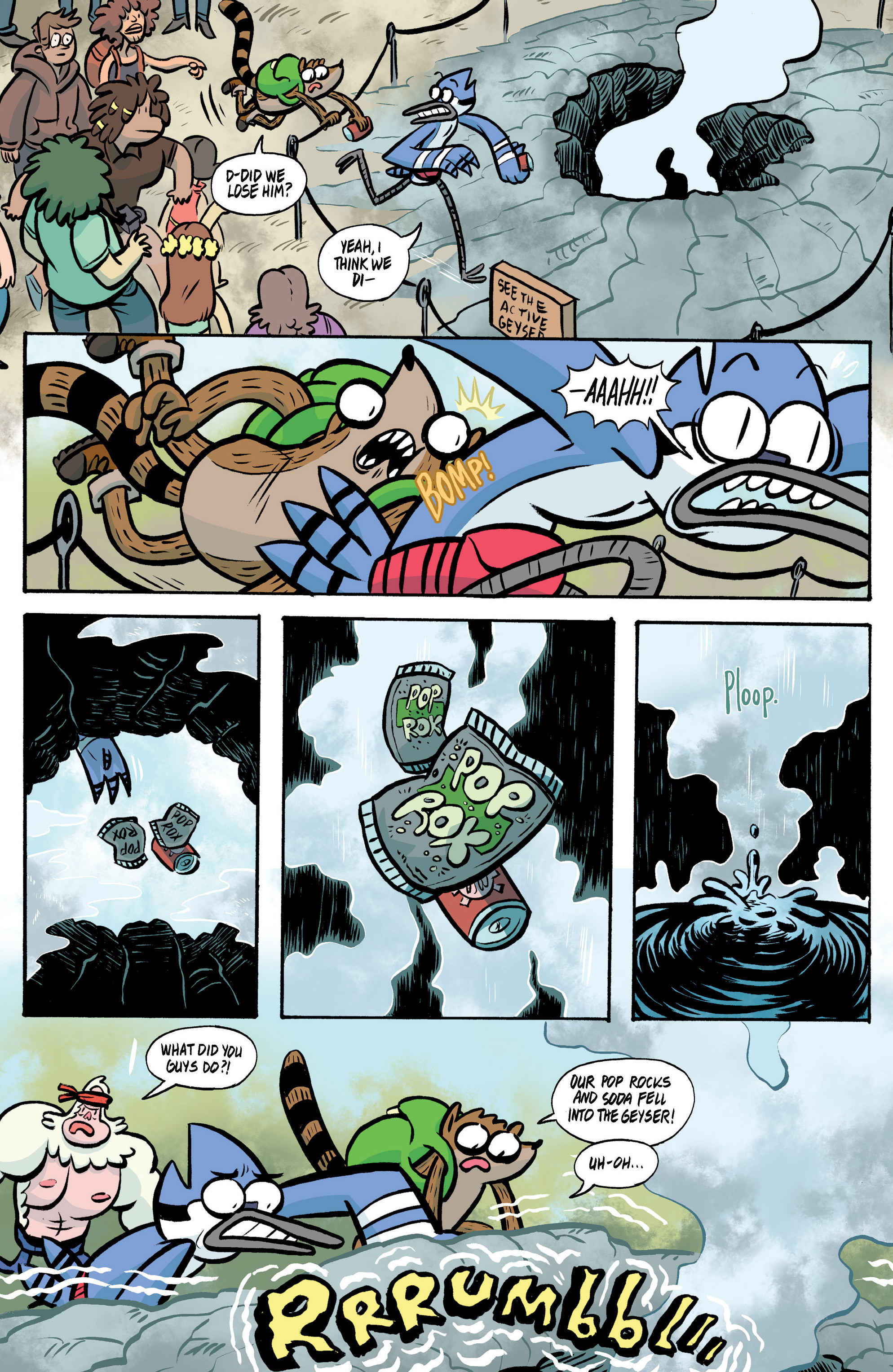Read online Regular Show: Skips comic -  Issue #1 - 25