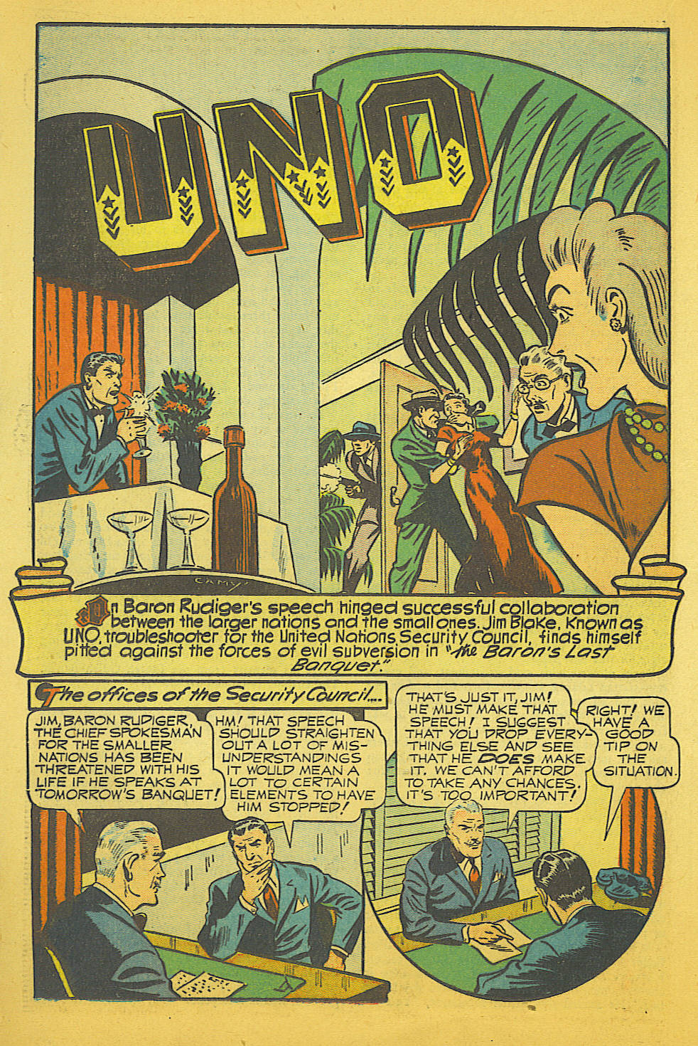 Read online Super-Mystery Comics comic -  Issue #34 - 9