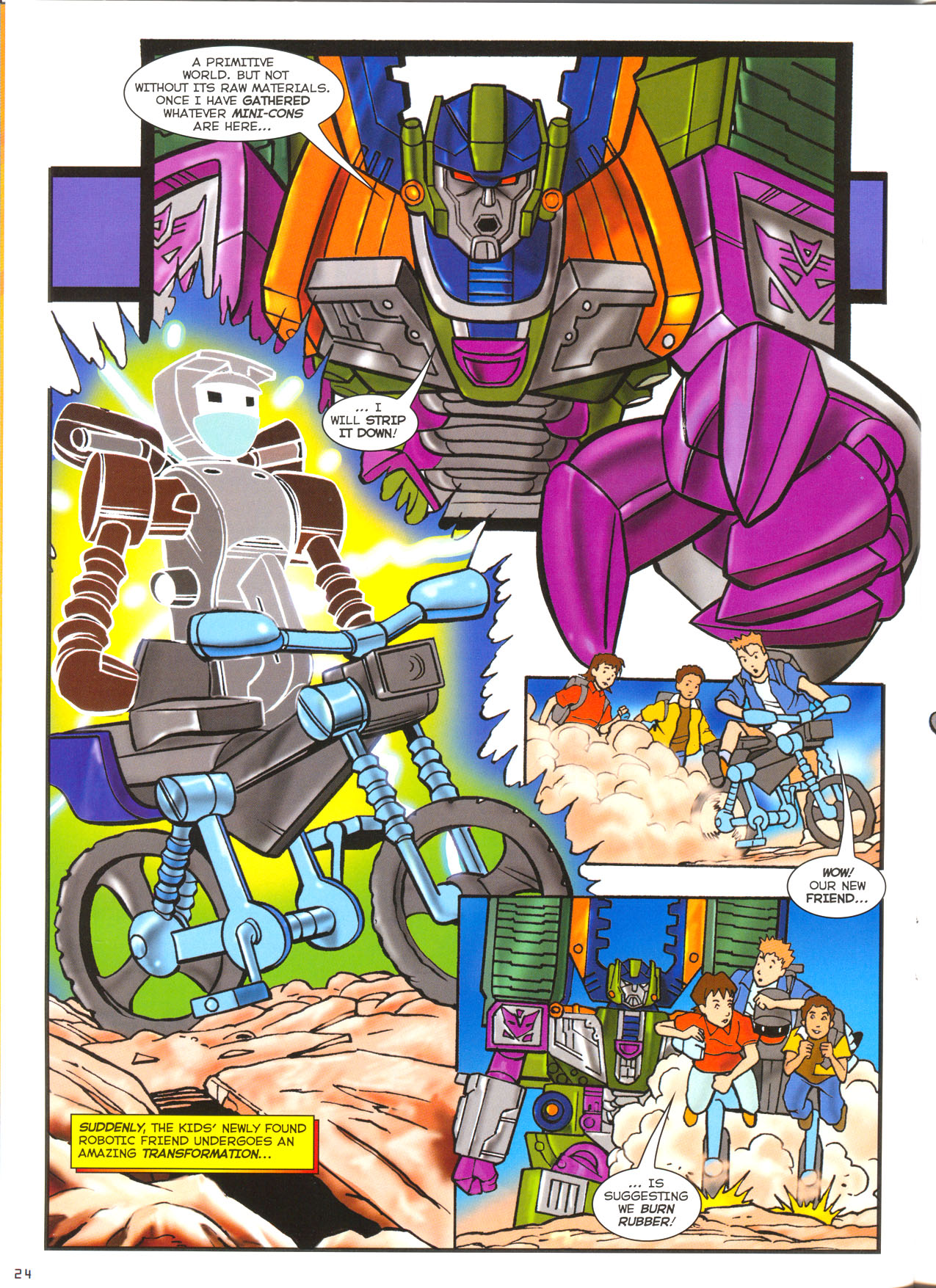 Read online Transformers: Armada (2003) comic -  Issue #1 - 17