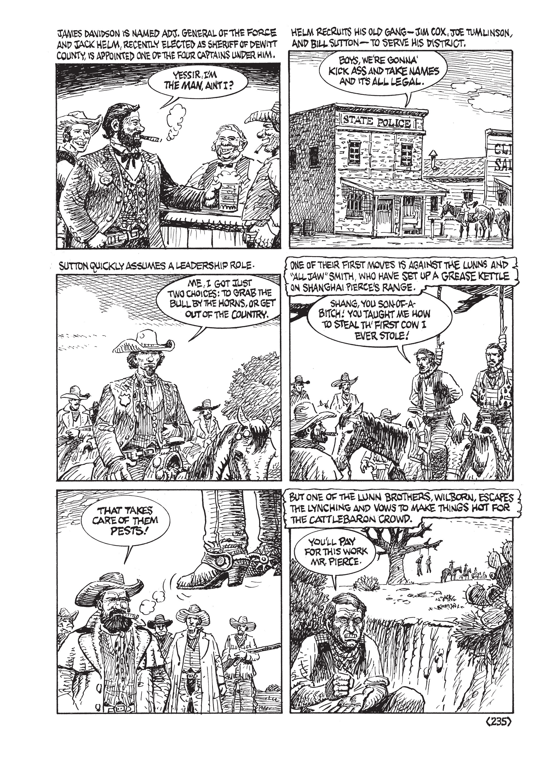 Read online Jack Jackson's American History: Los Tejanos and Lost Cause comic -  Issue # TPB (Part 3) - 33