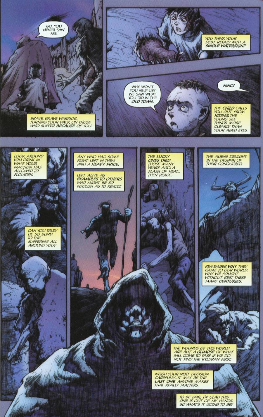 Read online Mutant Earth / Realm of the Claw (flipbook) comic -  Issue #1 - 18