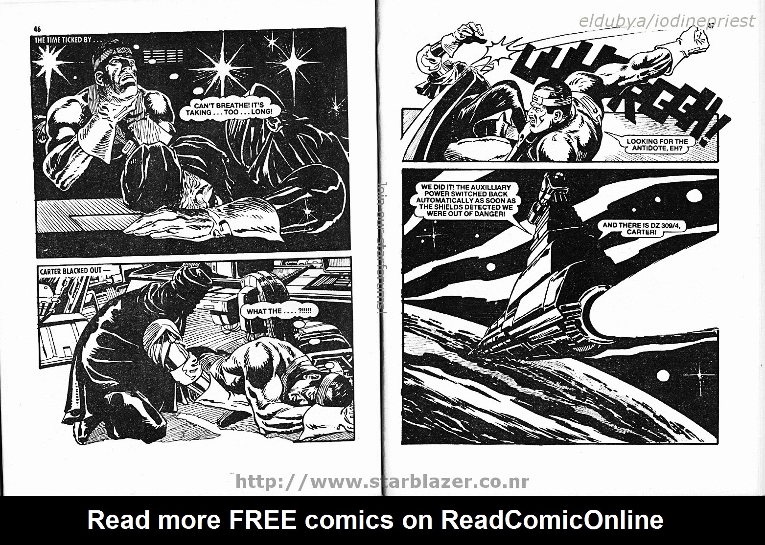 Read online Starblazer comic -  Issue #215 - 25