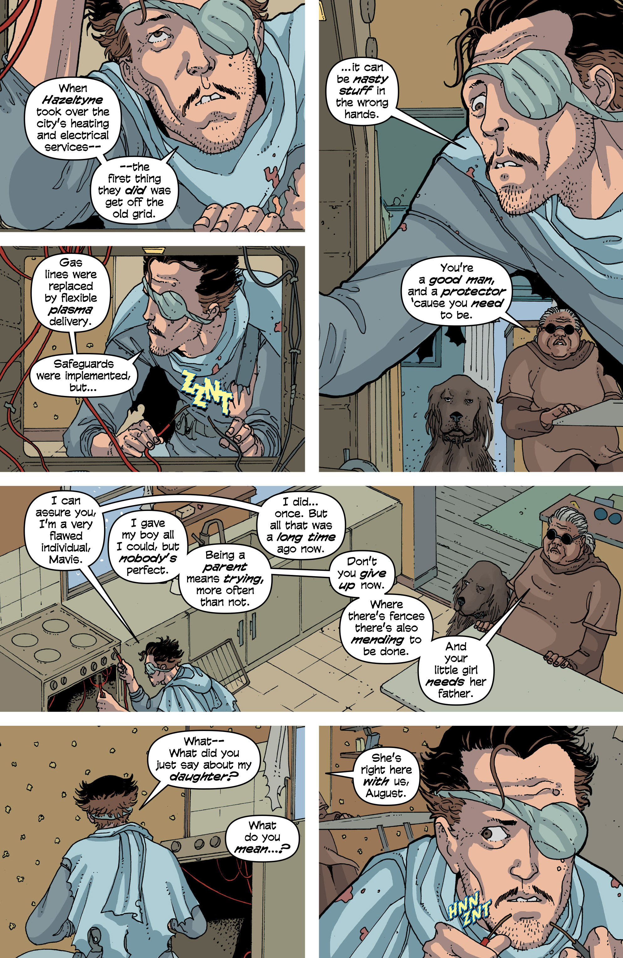 Read online Snowfall comic -  Issue #6 - 17