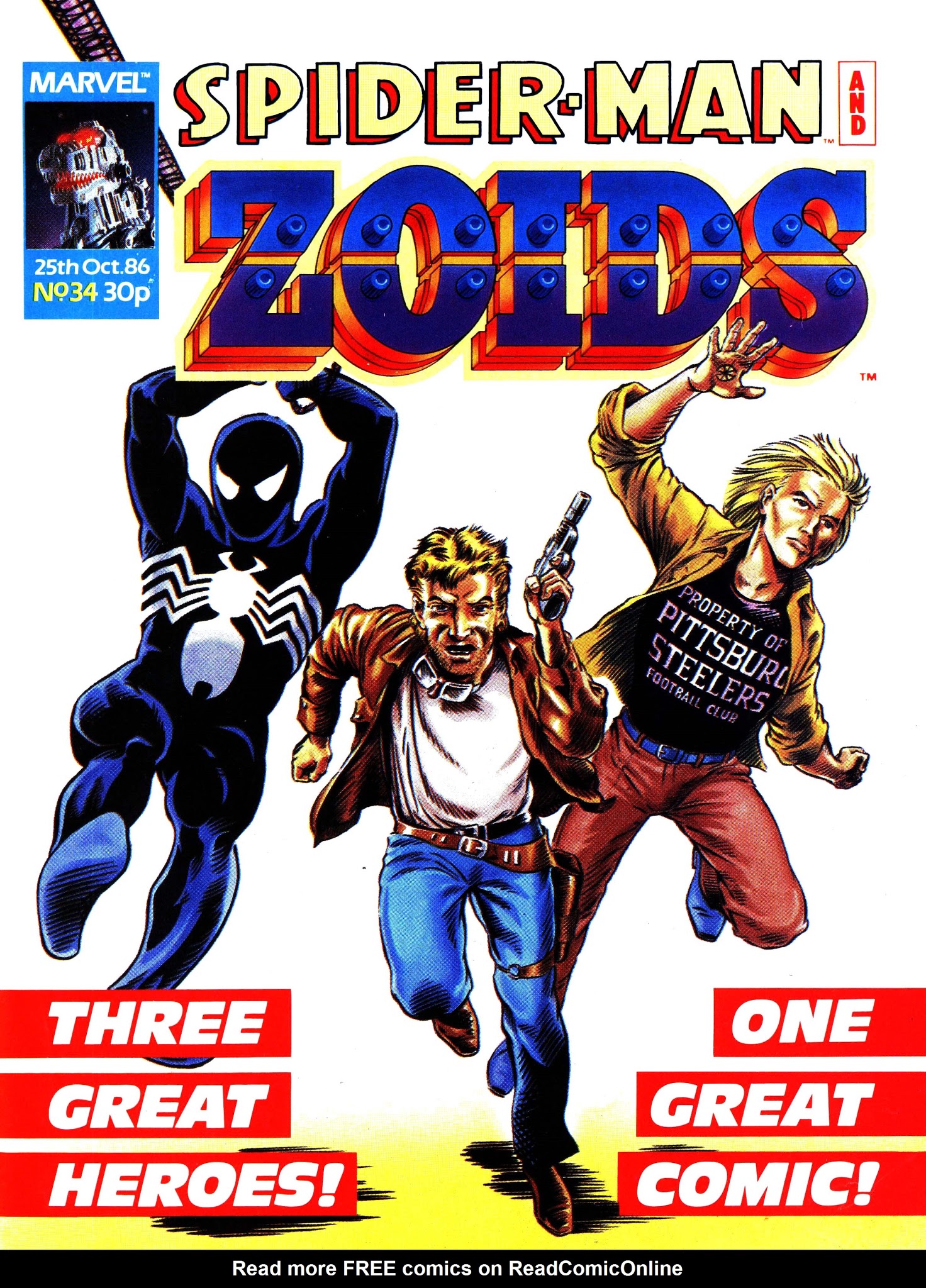 Read online Spider-Man and Zoids comic -  Issue #34 - 1