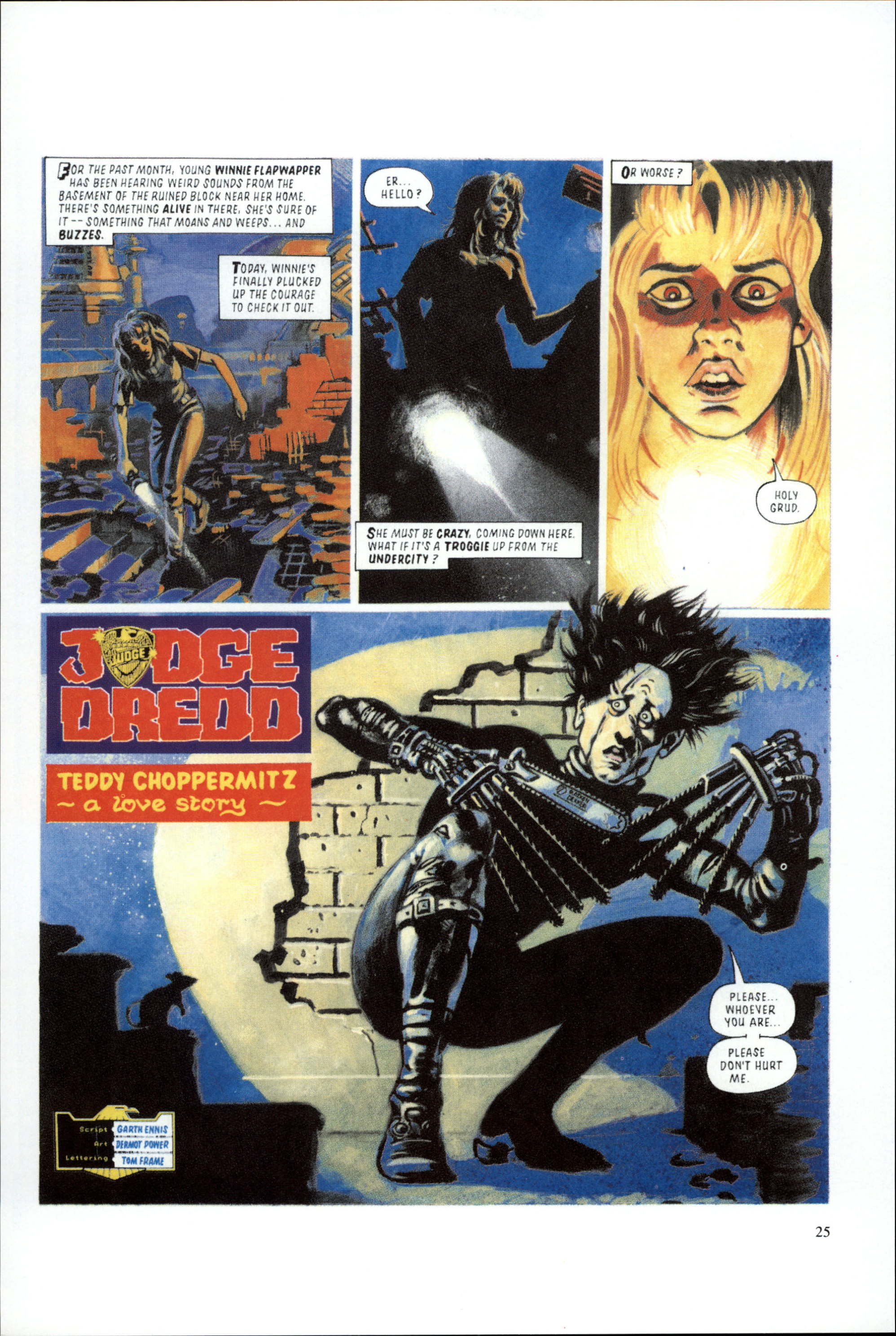 Read online Dredd Rules! comic -  Issue #15 - 27