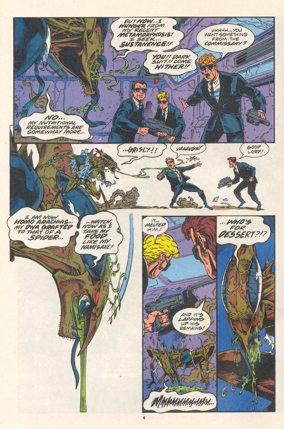 Read online Spider-Man: The Arachnis Project comic -  Issue #5 - 4