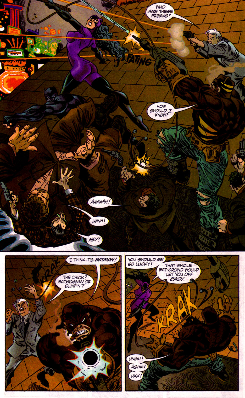 Read online Catwoman/Wildcat comic -  Issue #2 - 20