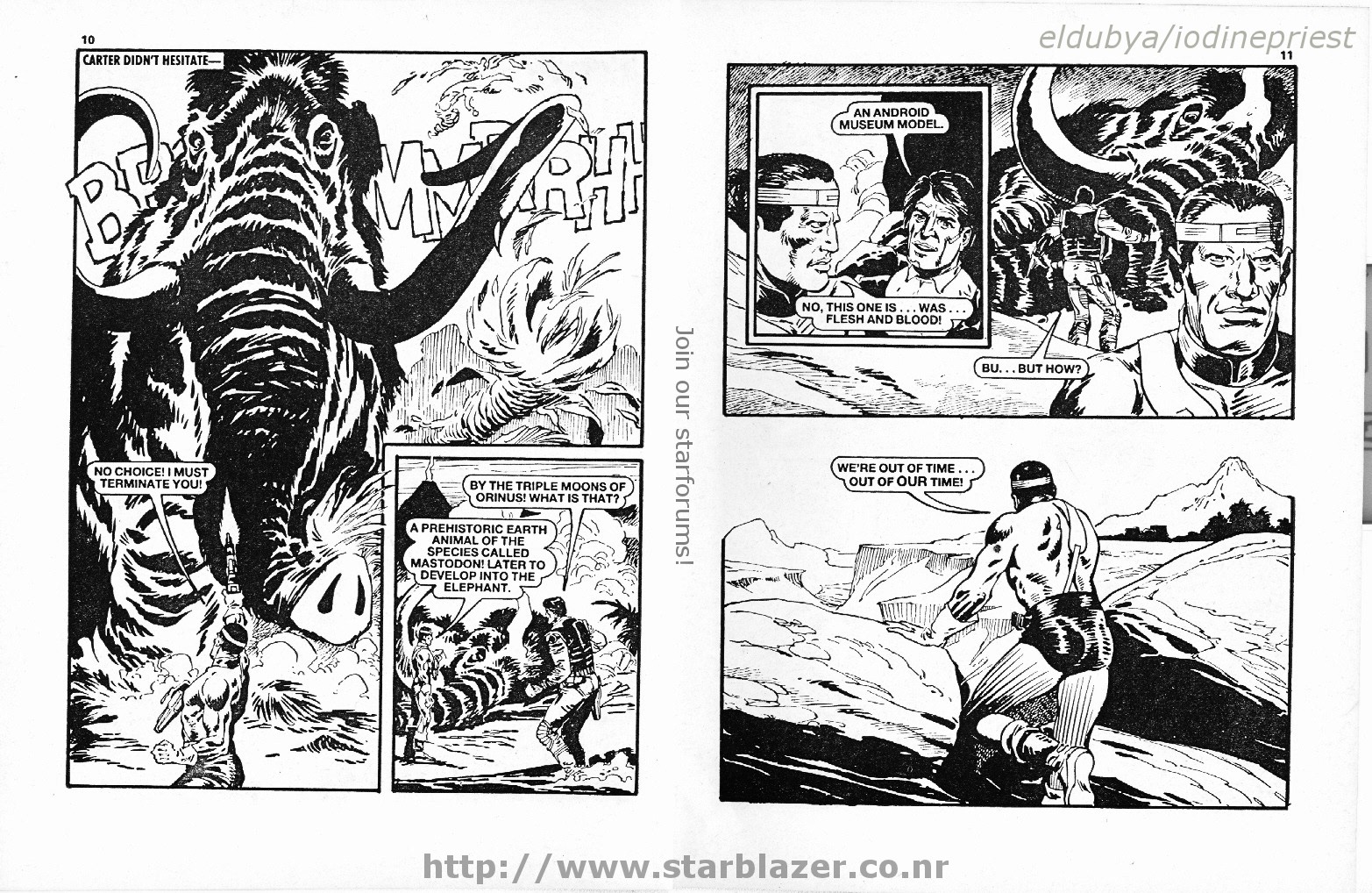 Read online Starblazer comic -  Issue #220 - 7