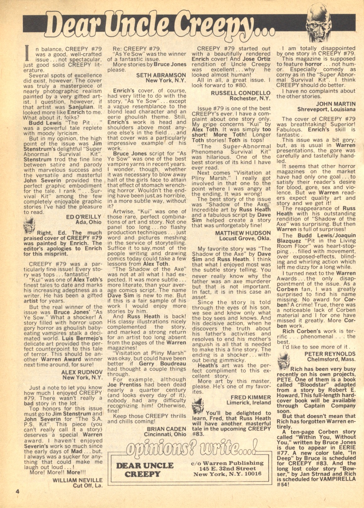 Read online Creepy (1964) comic -  Issue #81 - 4