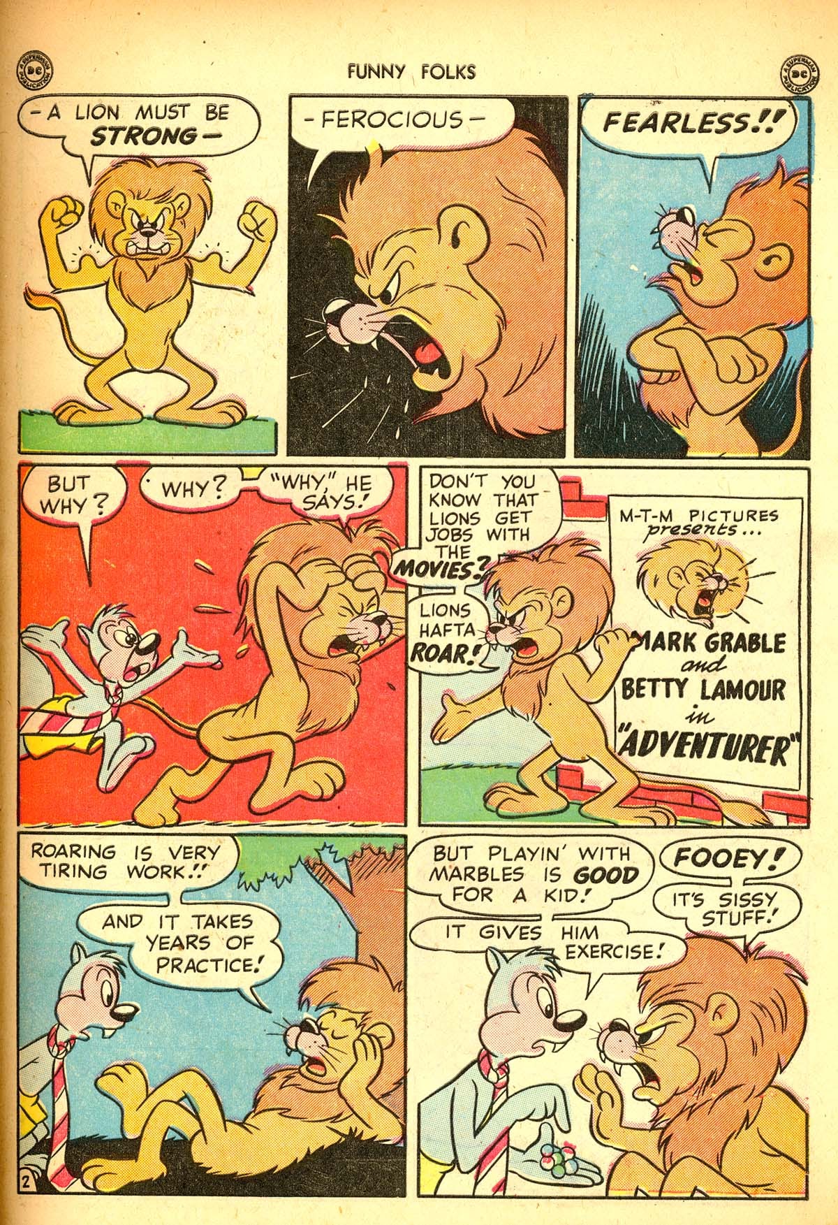 Read online Funny Folks comic -  Issue #10 - 45