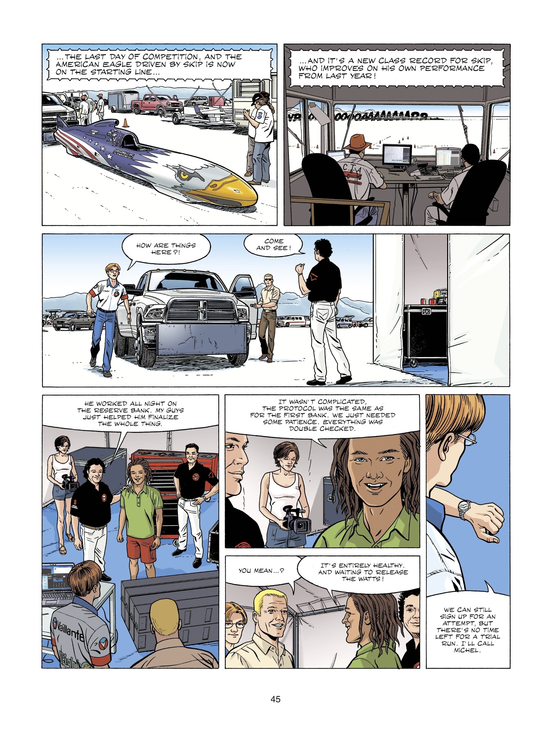 Read online Michel Vaillant comic -  Issue #2 - 45
