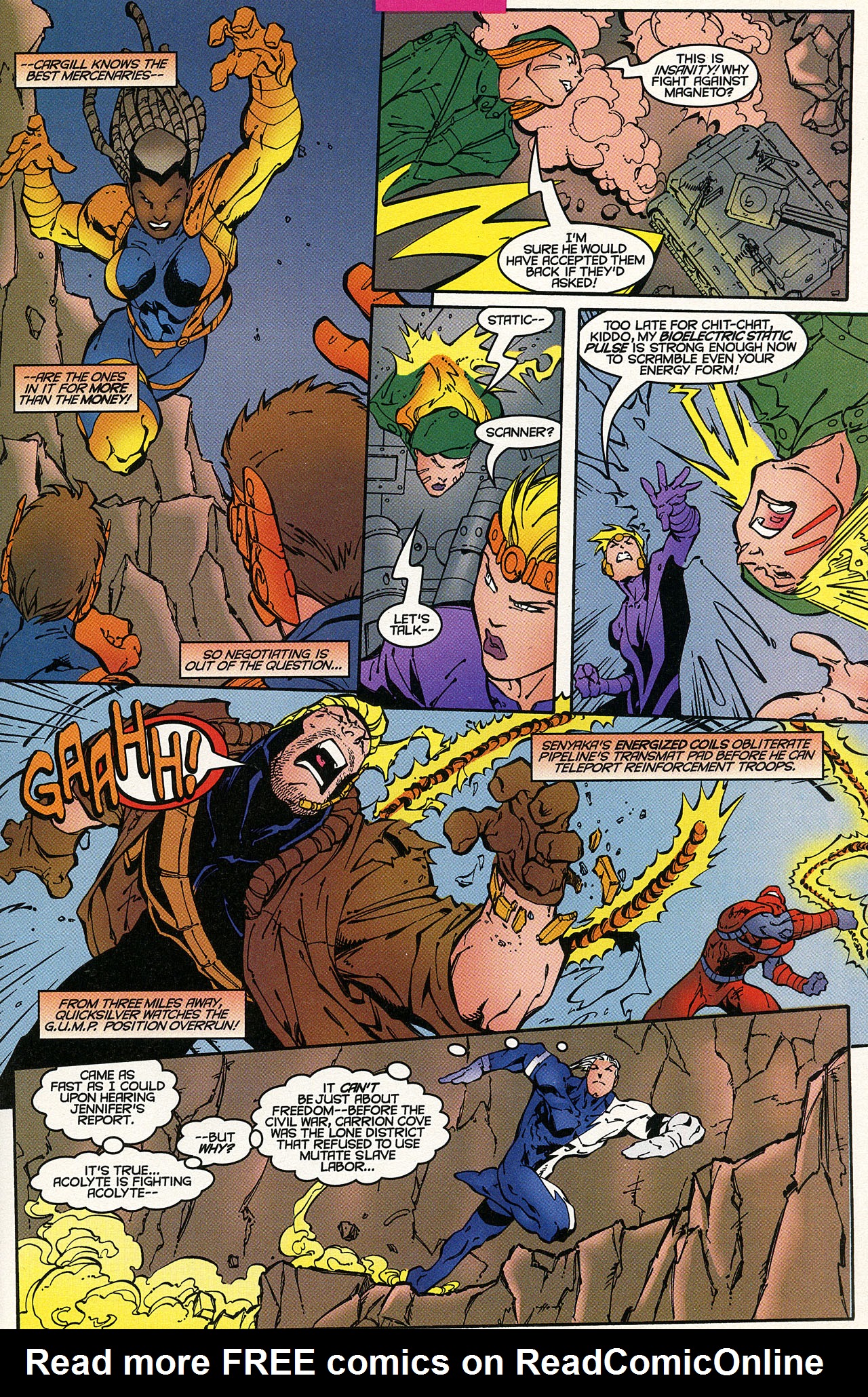 Read online Magneto: Dark Seduction comic -  Issue #1 - 19