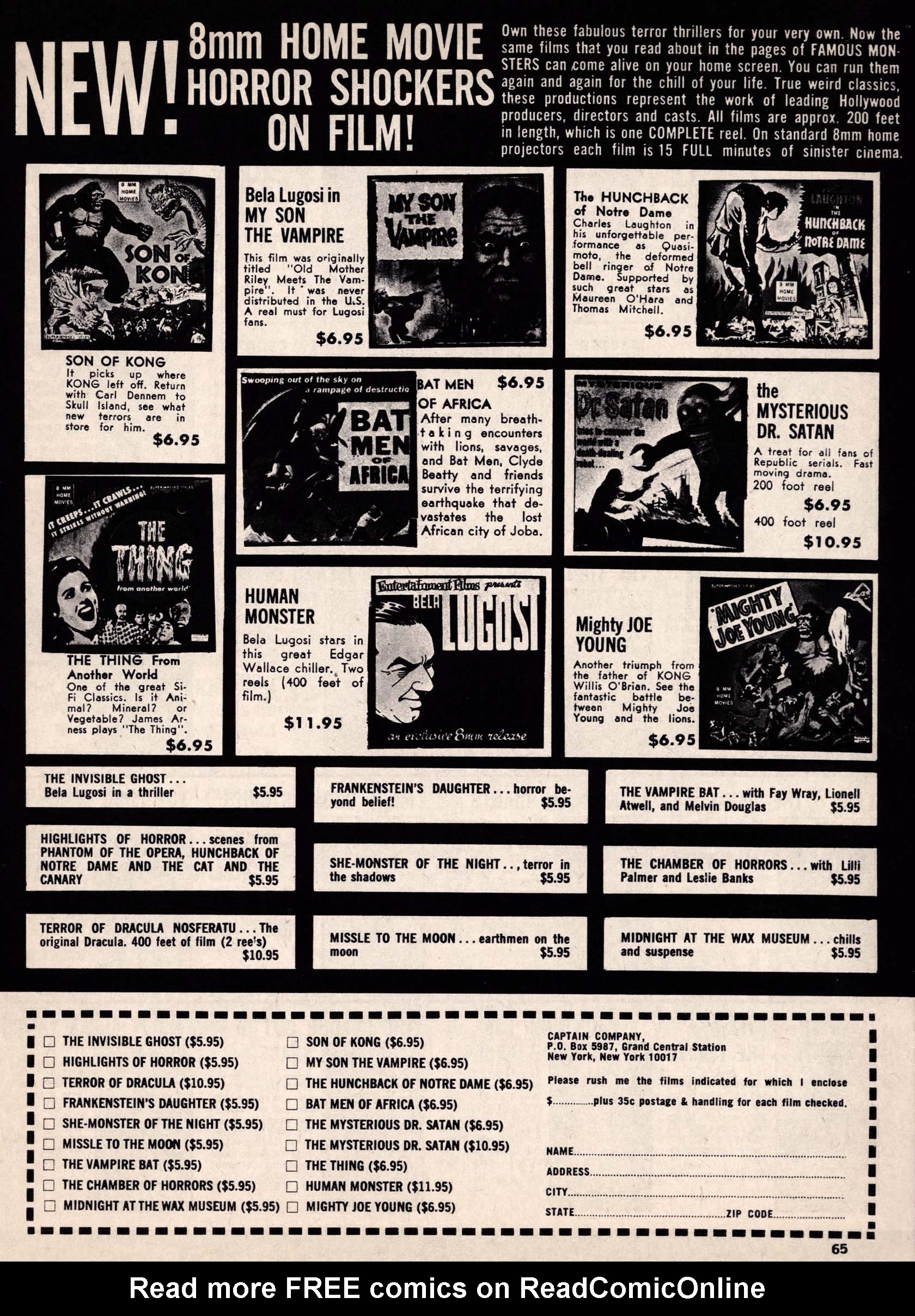 Read online Vampirella (1969) comic -  Issue #3 - 64