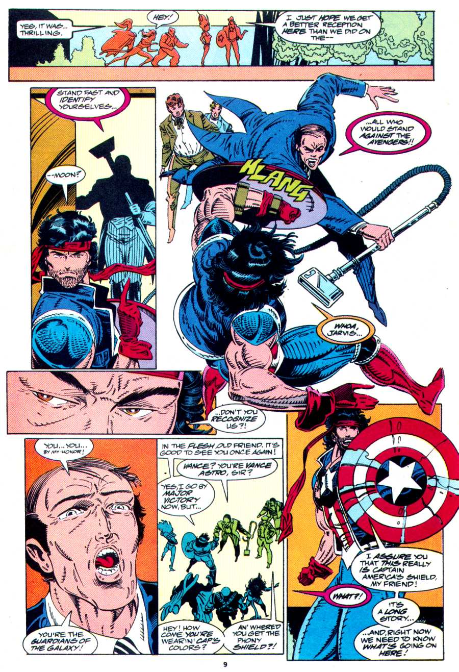 Read online Guardians of the Galaxy (1990) comic -  Issue #28 - 7