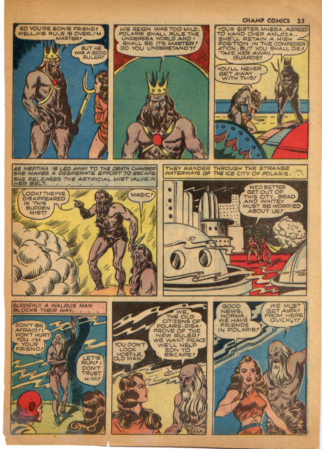 Read online Champ Comics comic -  Issue #13 - 25