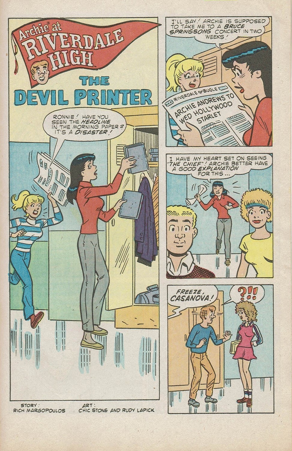 Read online Archie at Riverdale High (1972) comic -  Issue #113 - 29