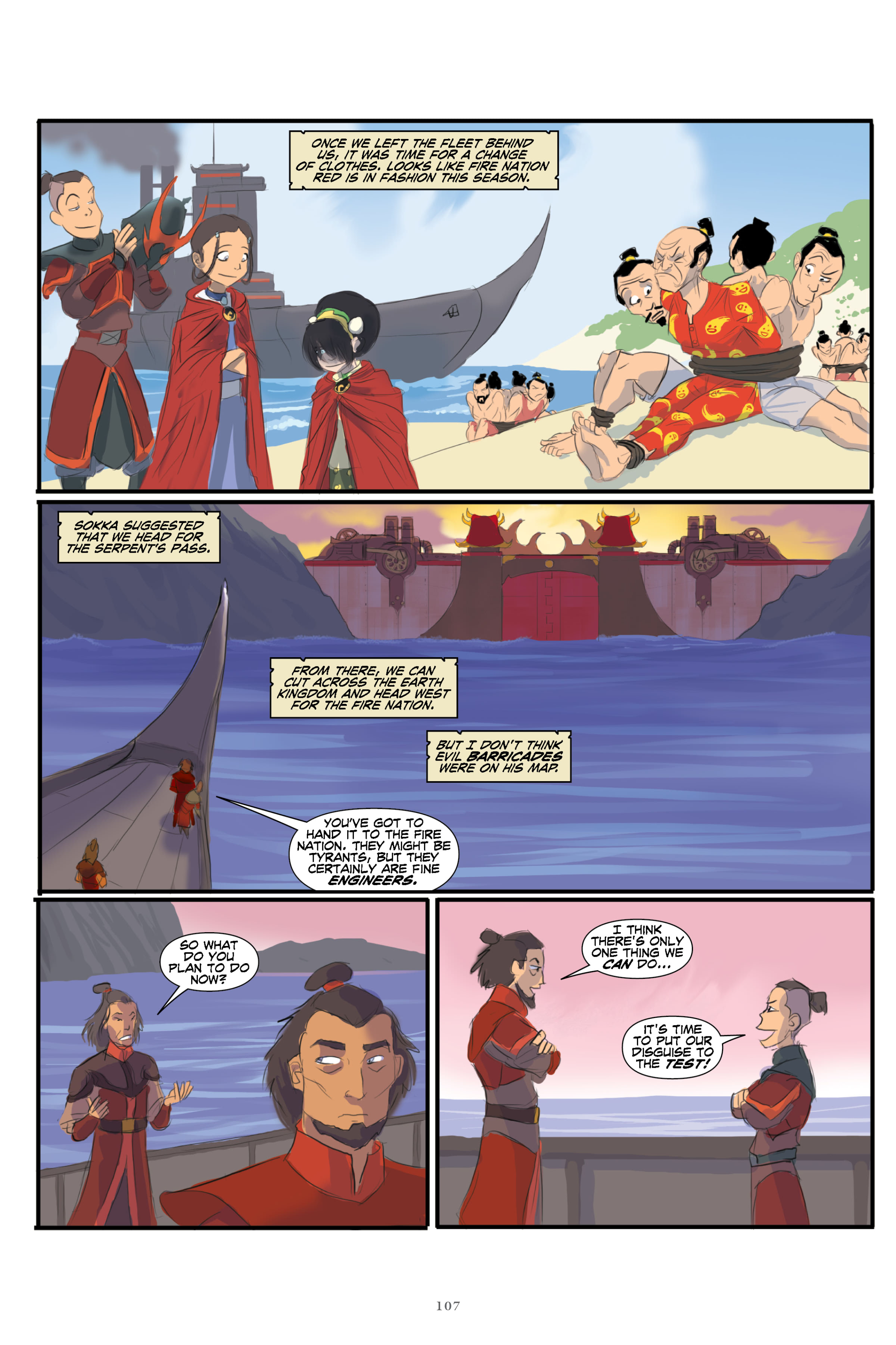Read online Nickelodeon Avatar: The Last Airbender–The Lost Adventures & Team Avatar Tales Library Edition comic -  Issue # TPB (Part 2) - 9