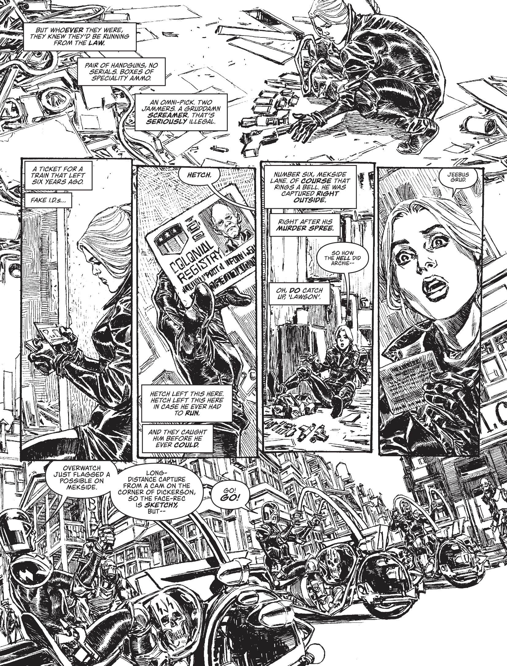 Read online Judge Dredd Megazine (Vol. 5) comic -  Issue #447 - 45