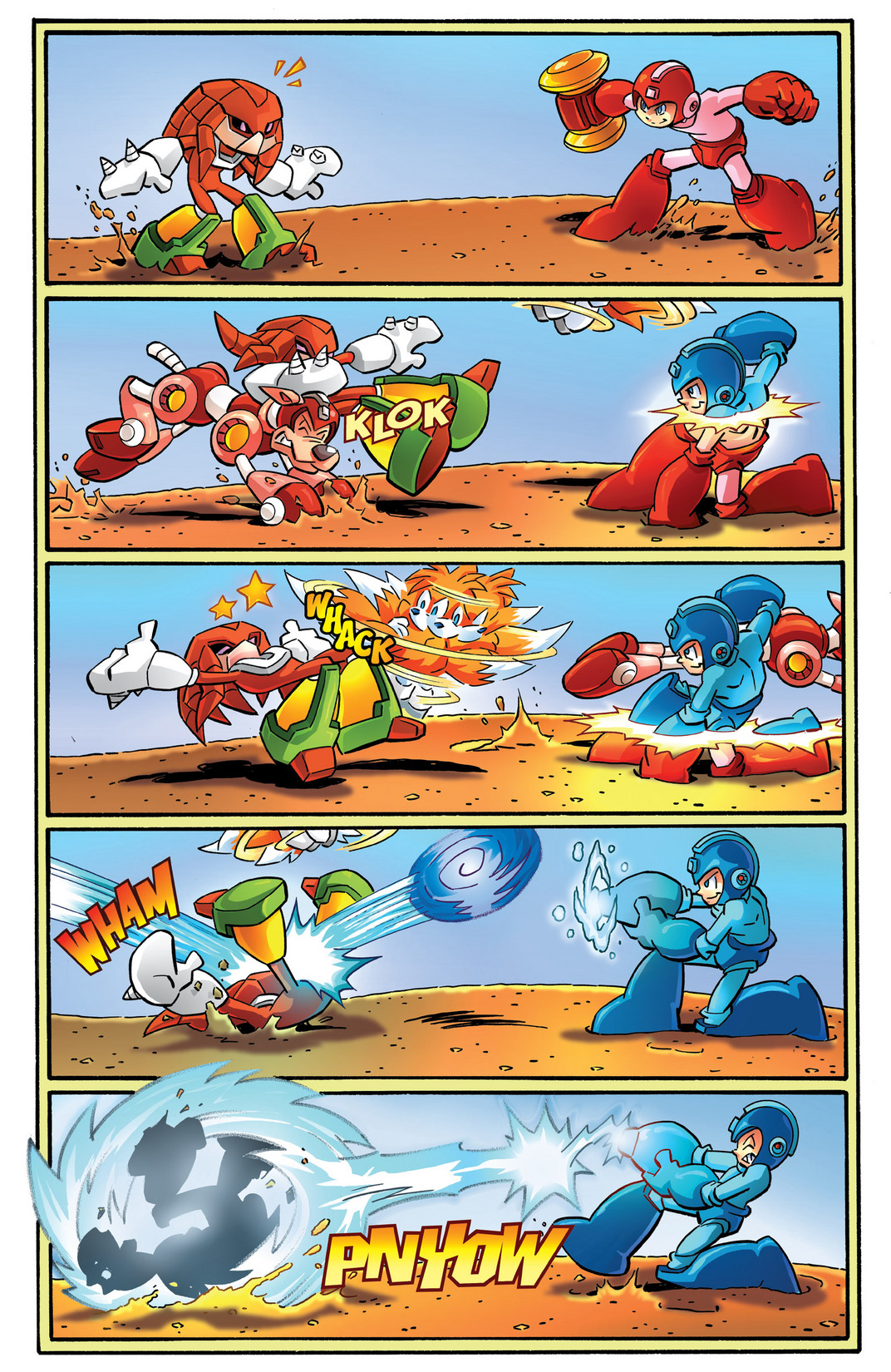 Read online Sonic Mega Man Worlds Collide comic -  Issue # Vol 2 - 95