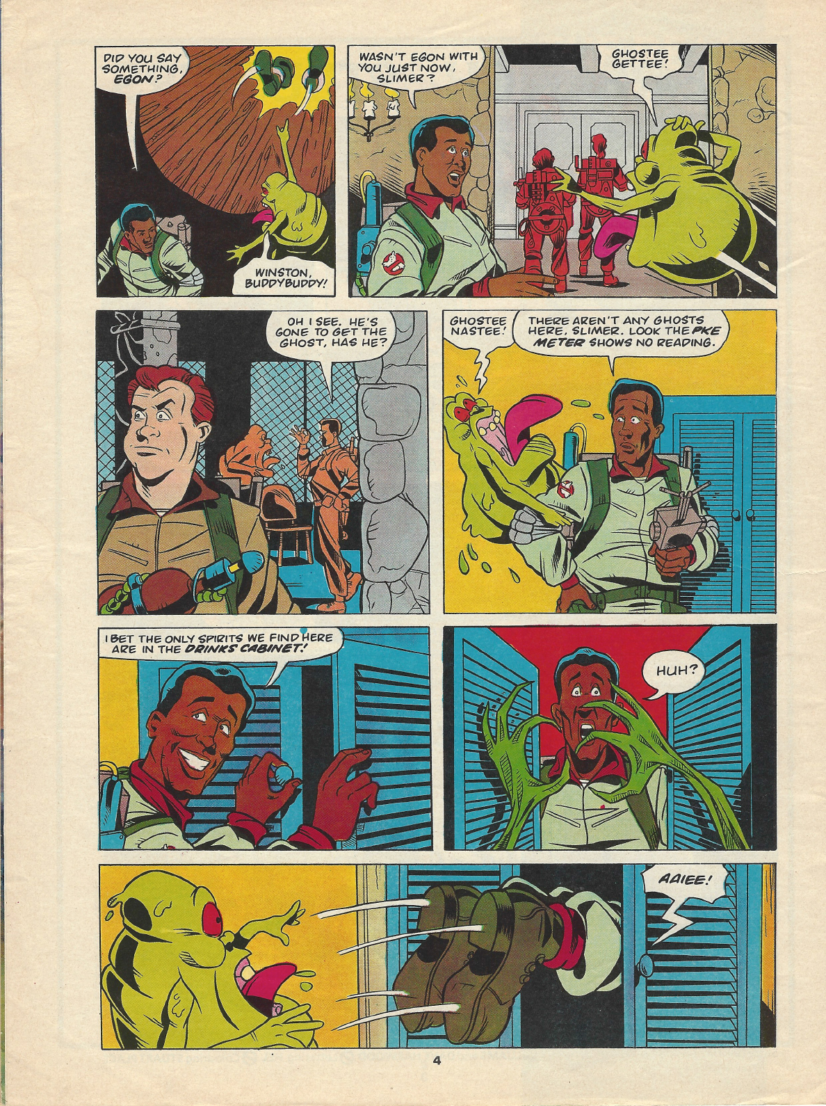 Read online The Real Ghostbusters comic -  Issue #51 - 4