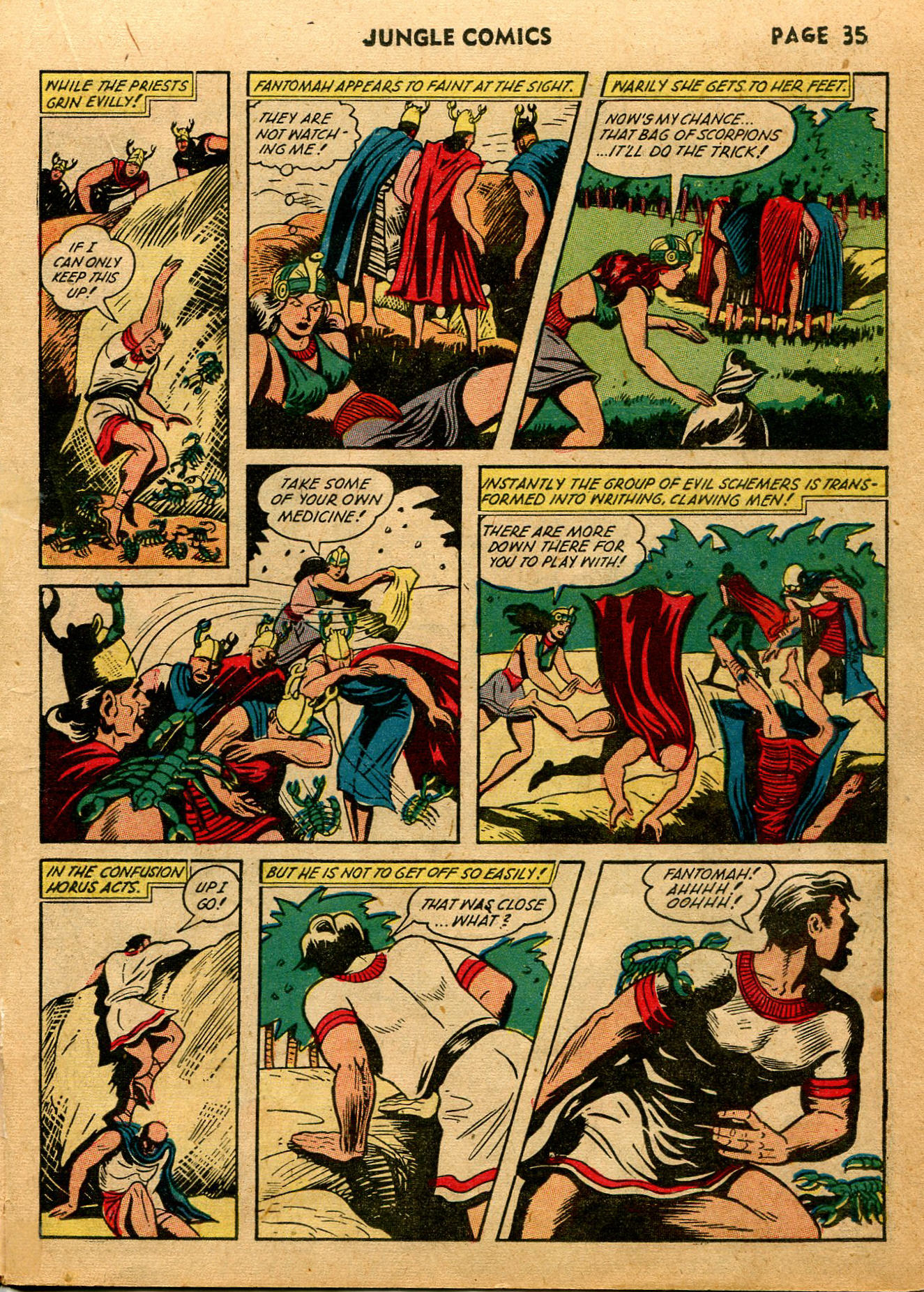 Read online Jungle Comics comic -  Issue #40 - 37