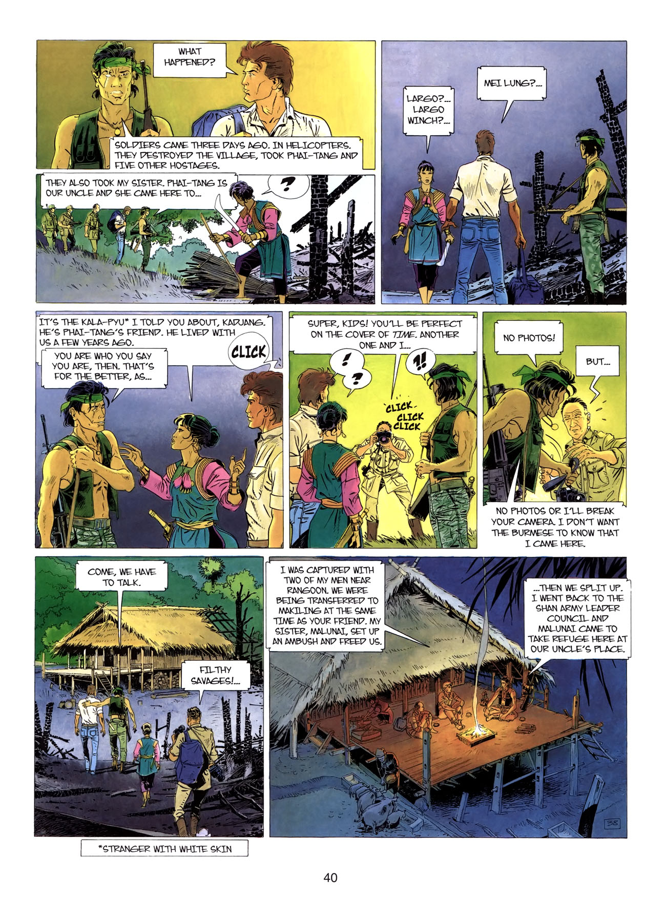Read online Largo Winch comic -  Issue # TPB 4 - 41