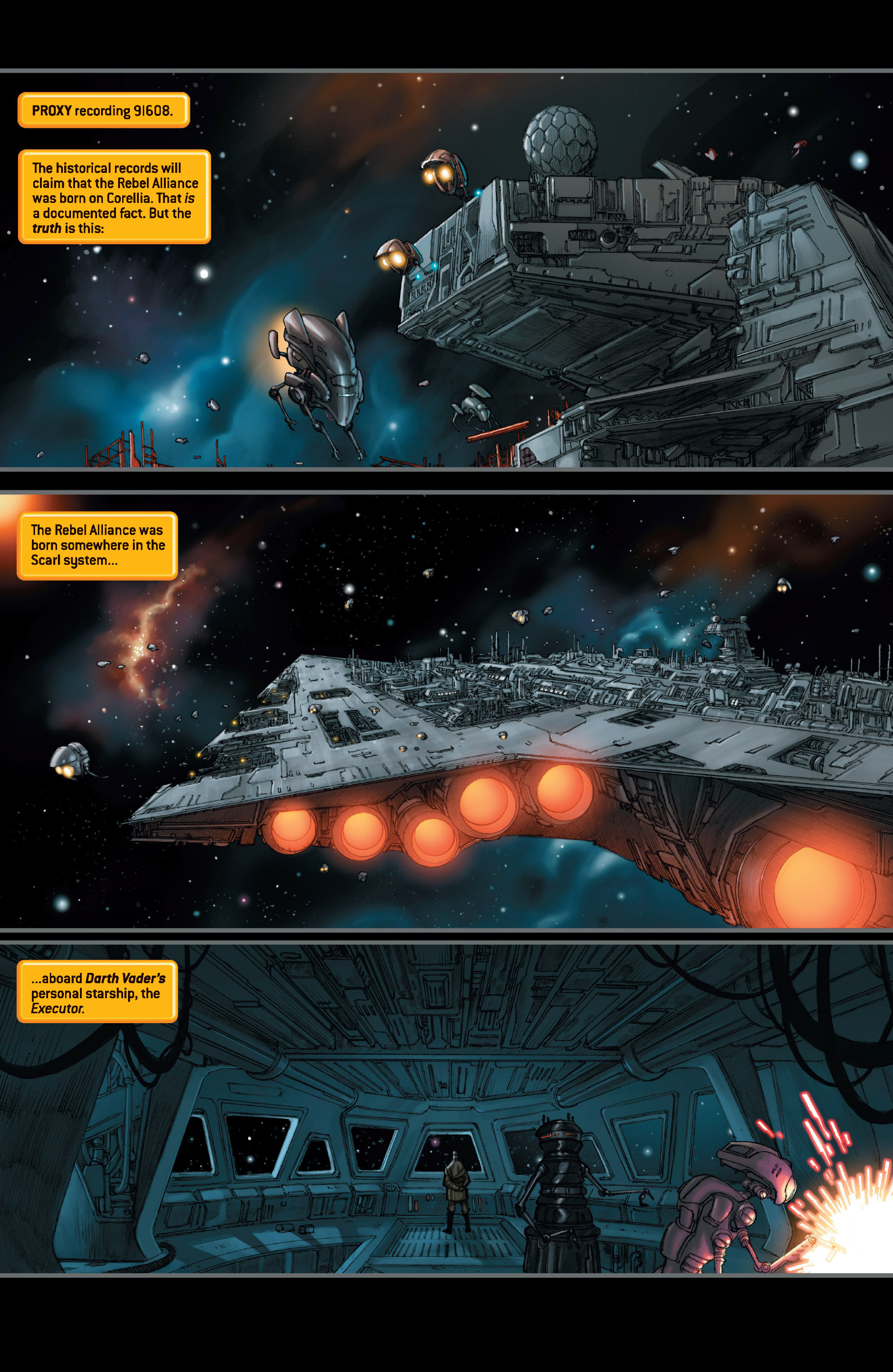 Read online Star Wars: The Force Unleashed comic -  Issue # Full - 10
