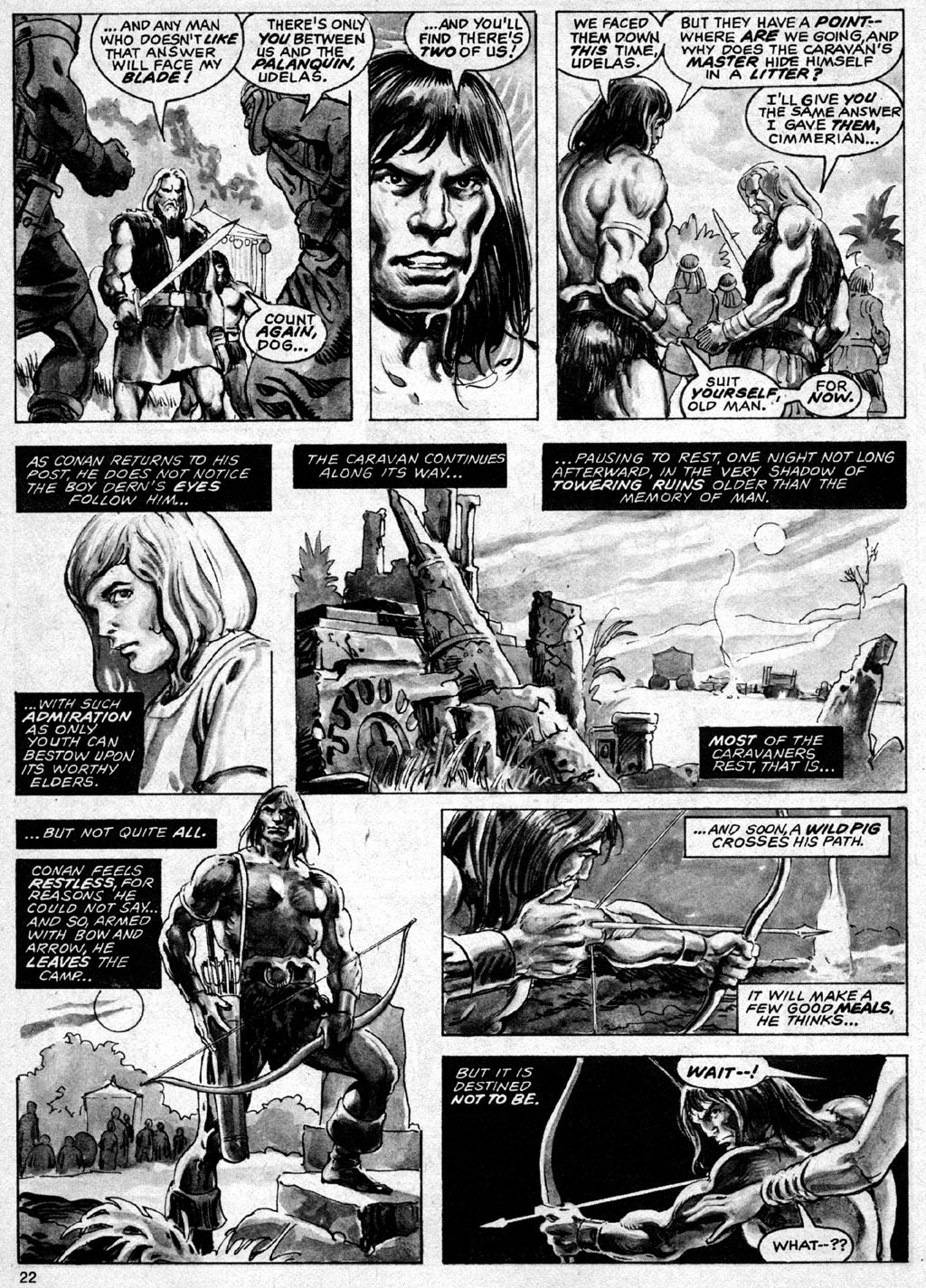 Read online The Savage Sword Of Conan comic -  Issue #69 - 22