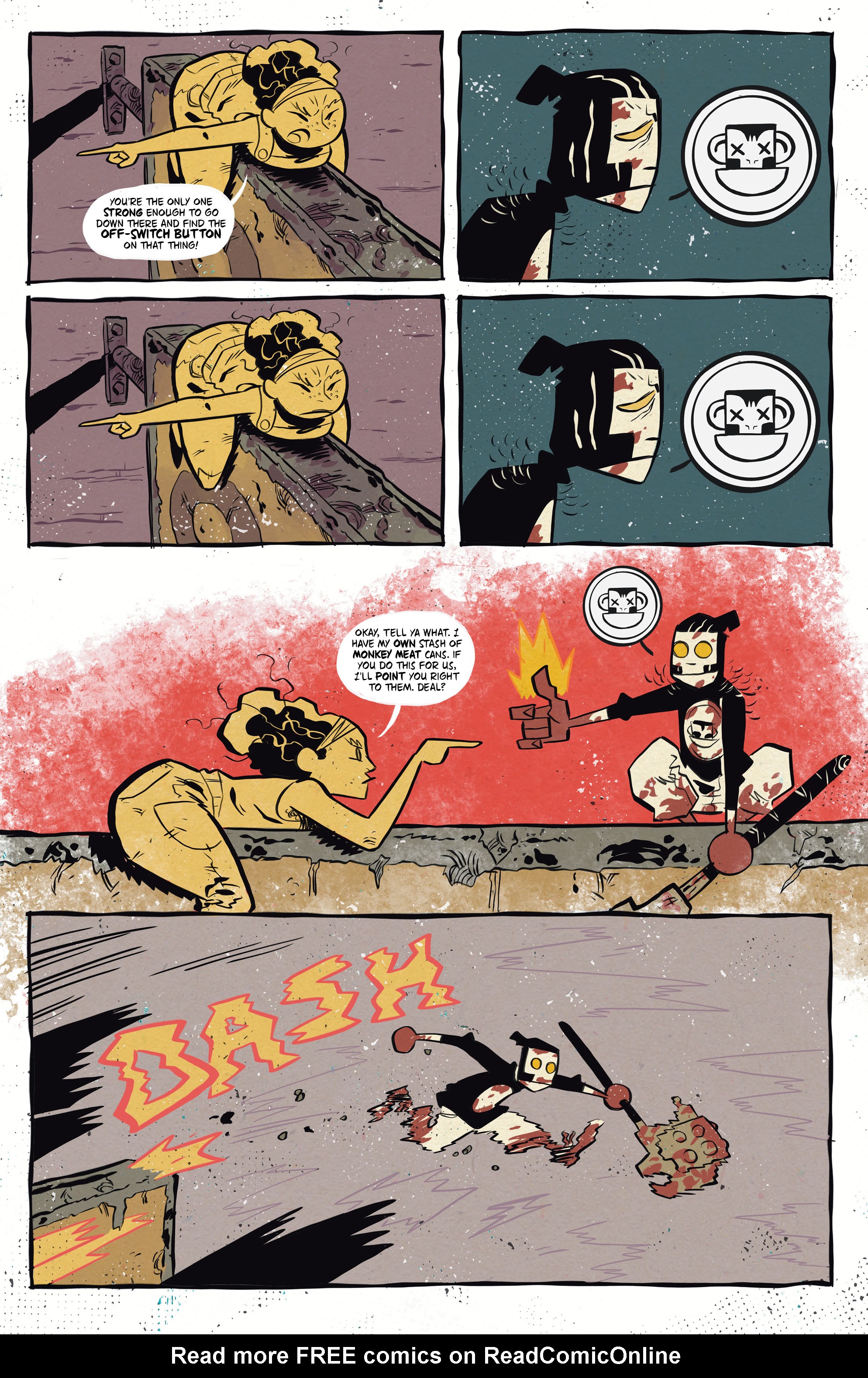 Read online Monkey Meat comic -  Issue #5 - 20