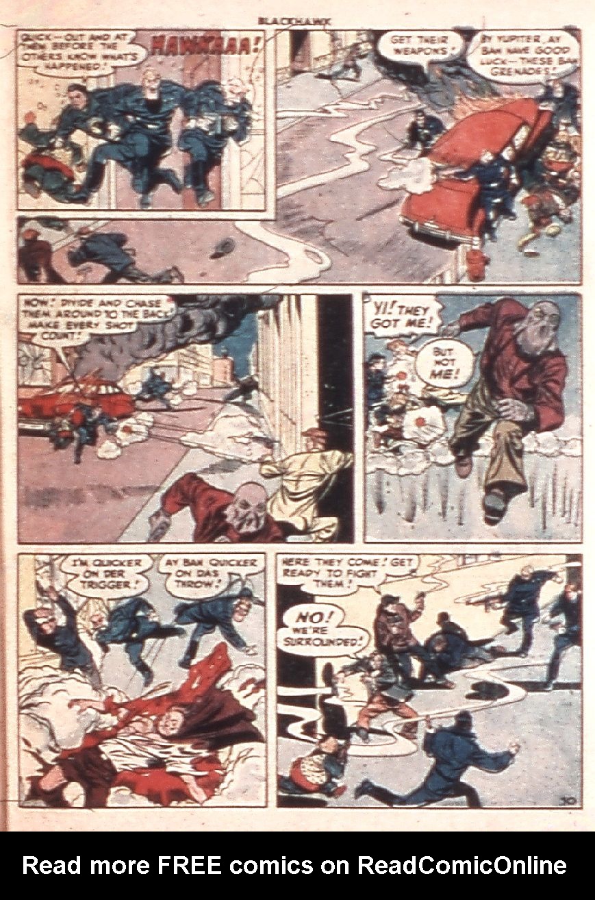 Read online Blackhawk (1957) comic -  Issue #16 - 45