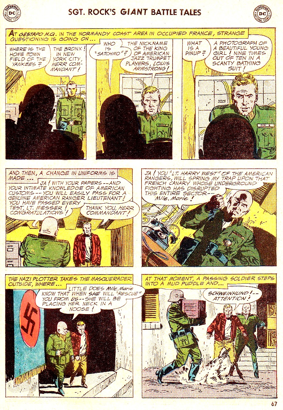 Read online Our Army at War (1952) comic -  Issue #177 - 69