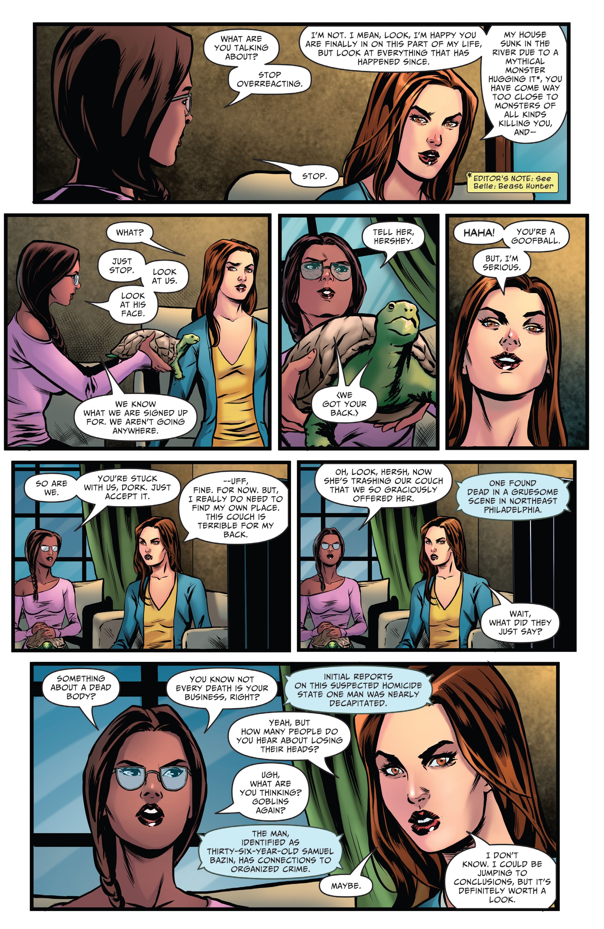 Read online Belle: Dead of Winter comic -  Issue # Full - 8