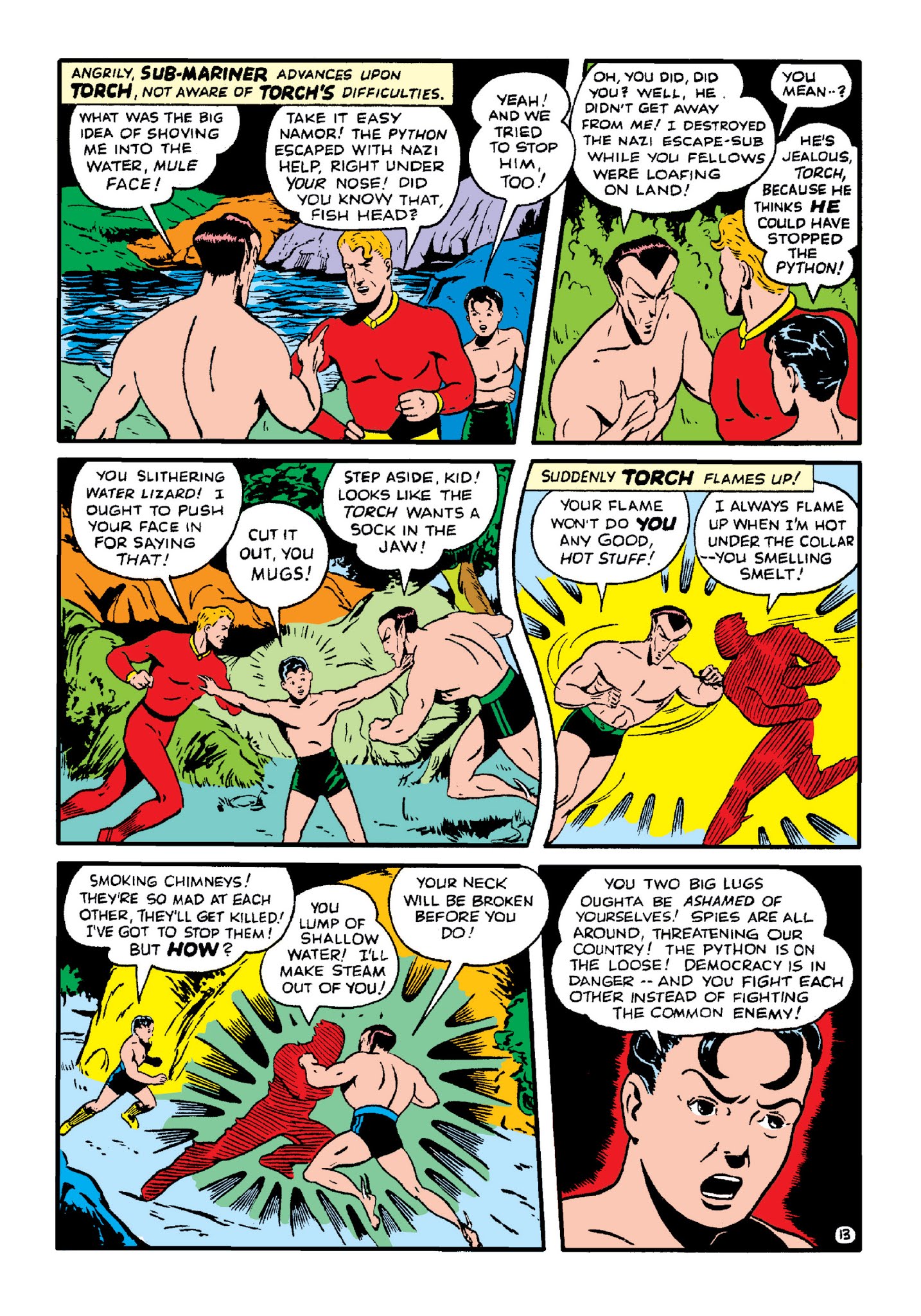 Read online Marvel Masterworks: Golden Age Human Torch comic -  Issue # TPB 2 (Part 3) - 20