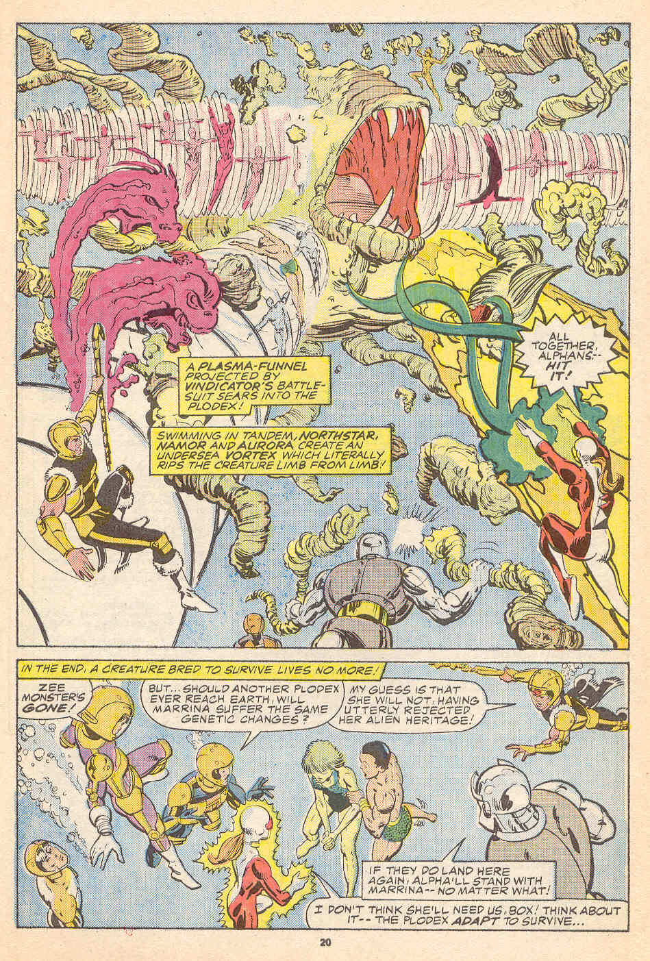 Read online Alpha Flight (1983) comic -  Issue #40 - 21