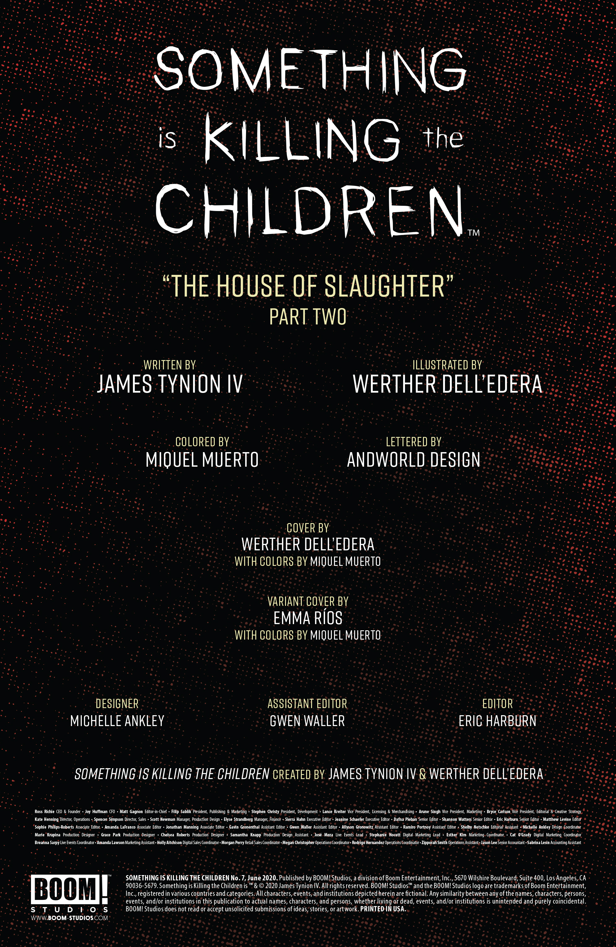 Read online Something is Killing the Children comic -  Issue #7 - 2