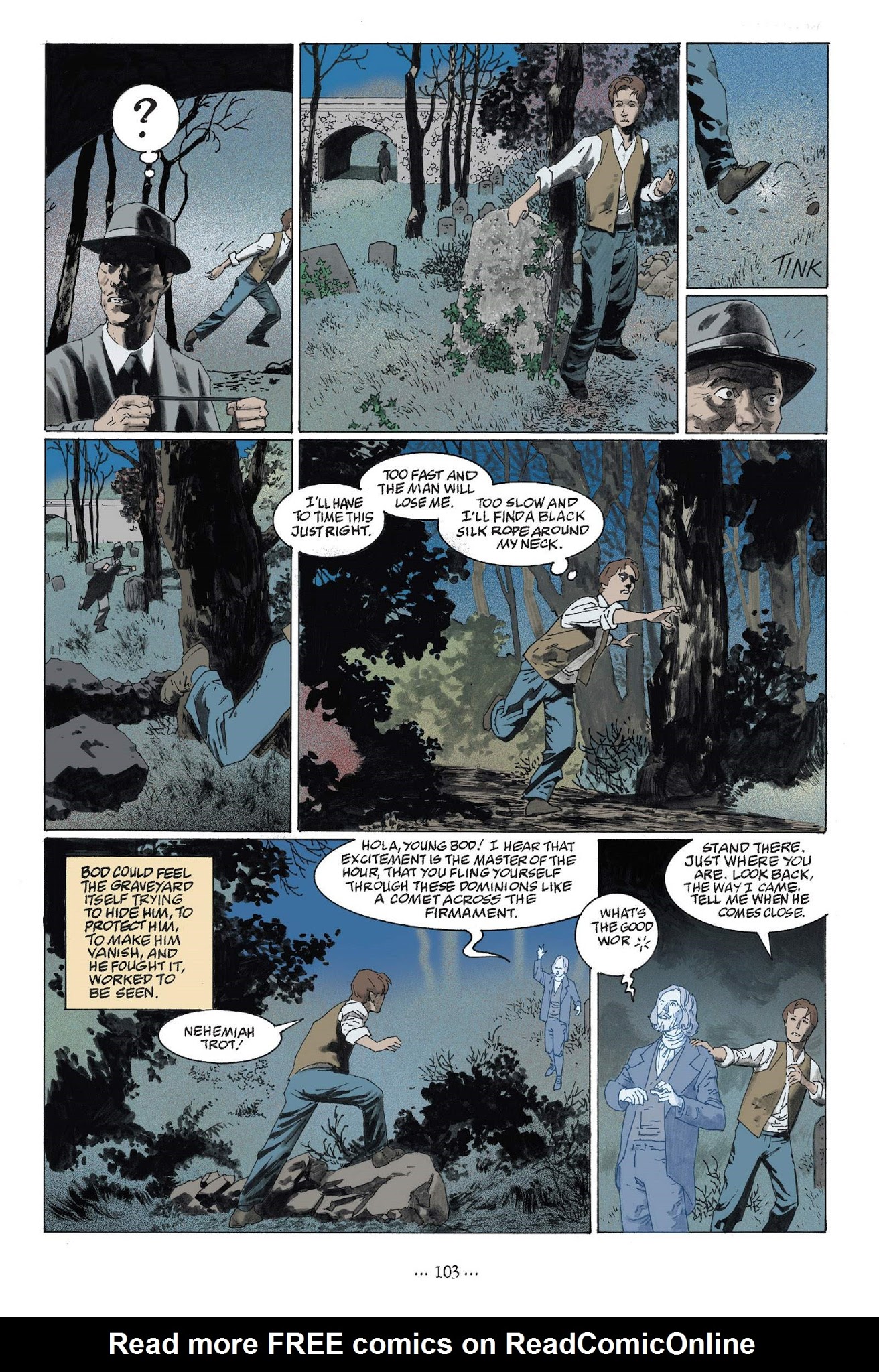 Read online The Graveyard Book: Graphic Novel comic -  Issue # TPB 2 - 109
