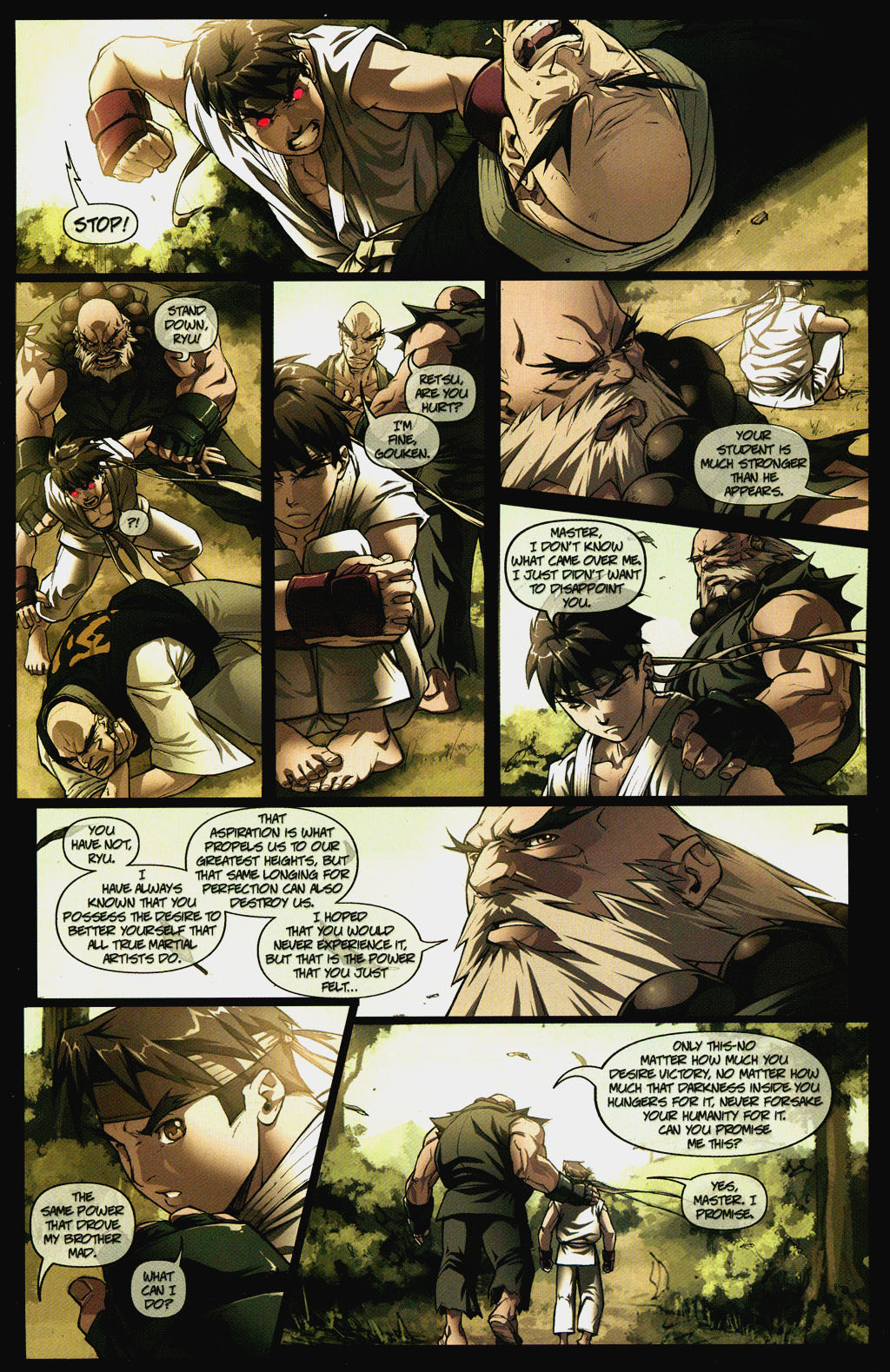 Read online Street Fighter (2003) comic -  Issue #6 - 18