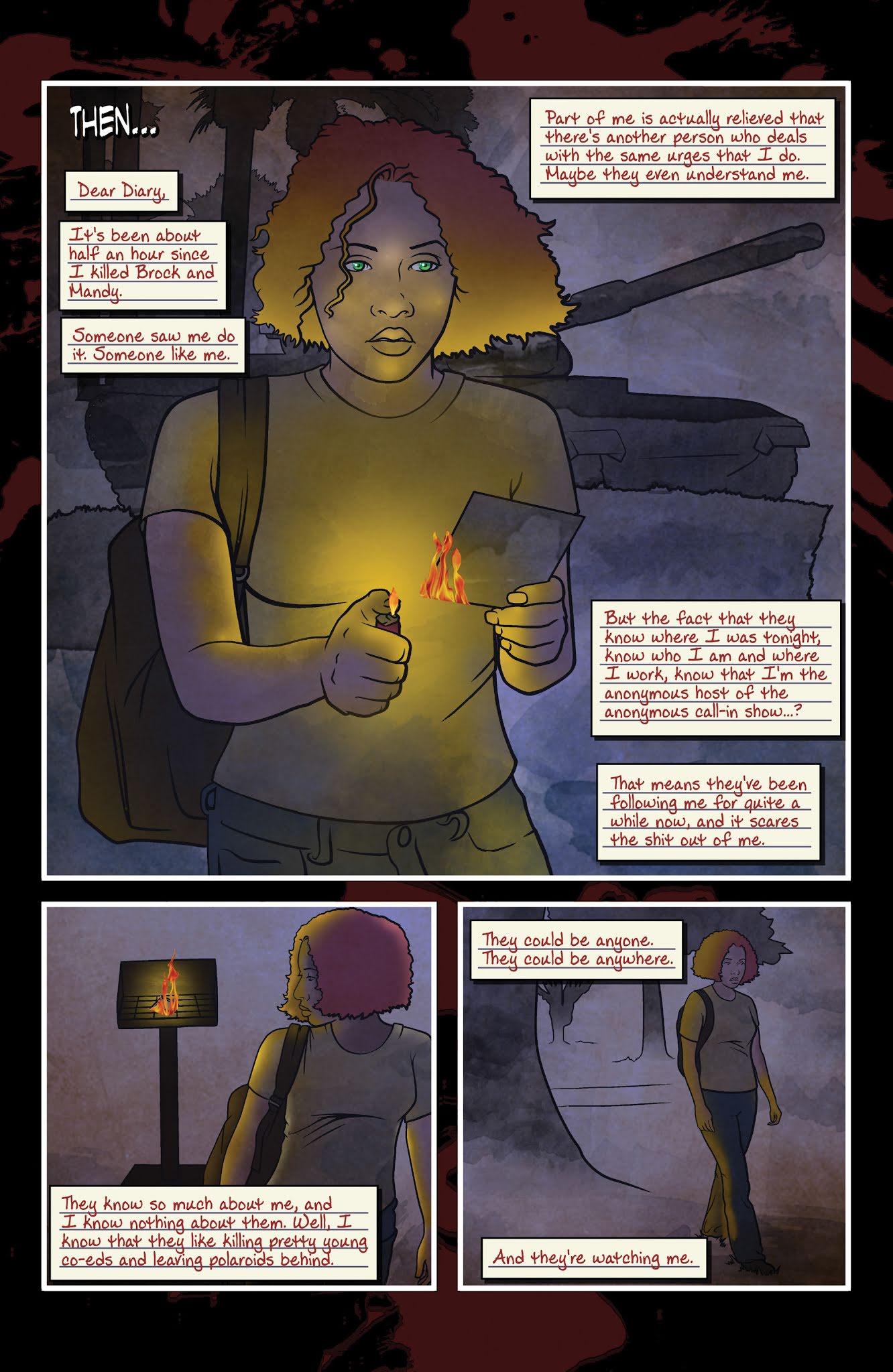 Read online A Voice In The Dark: Get Your Gun comic -  Issue #1 - 5