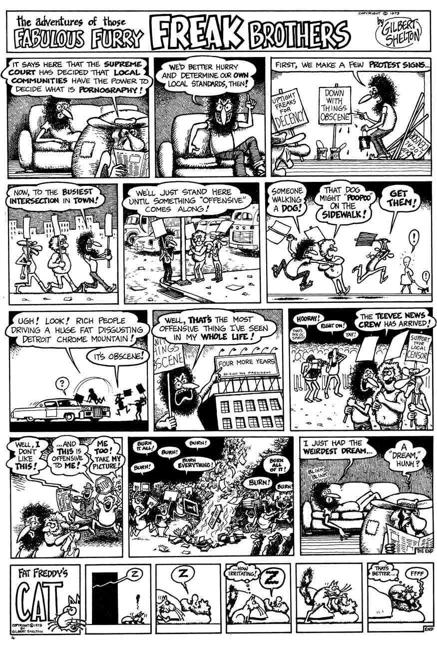 Read online The Fabulous Furry Freak Brothers comic -  Issue #3 - 6