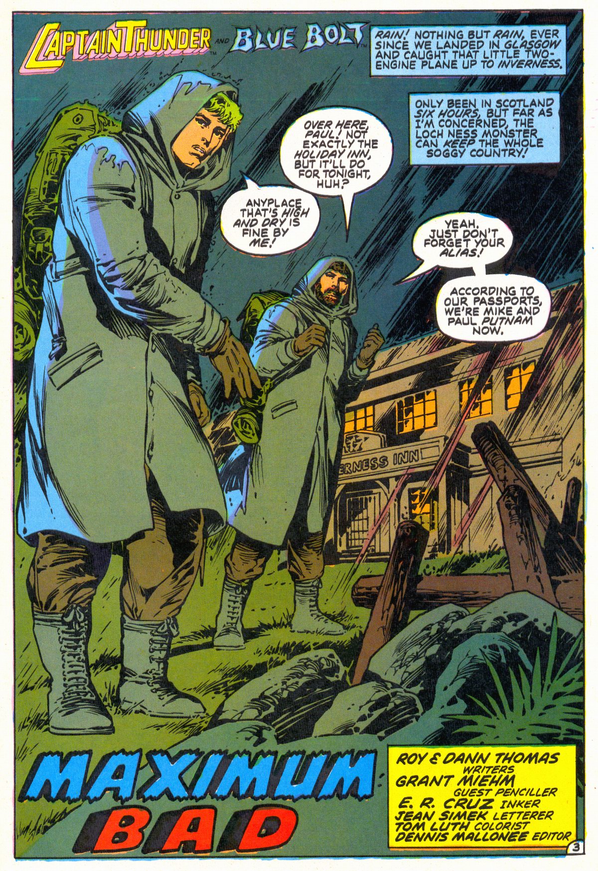 Read online Captain Thunder and Blue Bolt comic -  Issue #5 - 5