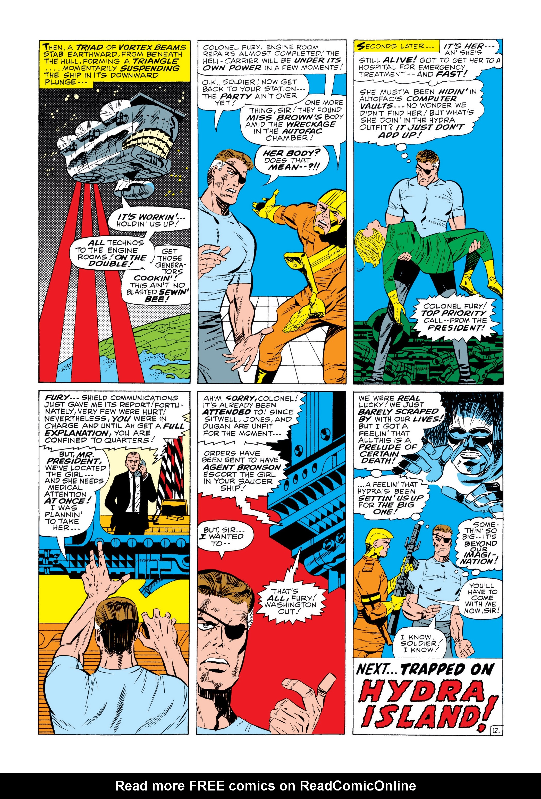 Read online Marvel Masterworks: Nick Fury, Agent of S.H.I.E.L.D. comic -  Issue # TPB 2 (Part 1) - 36