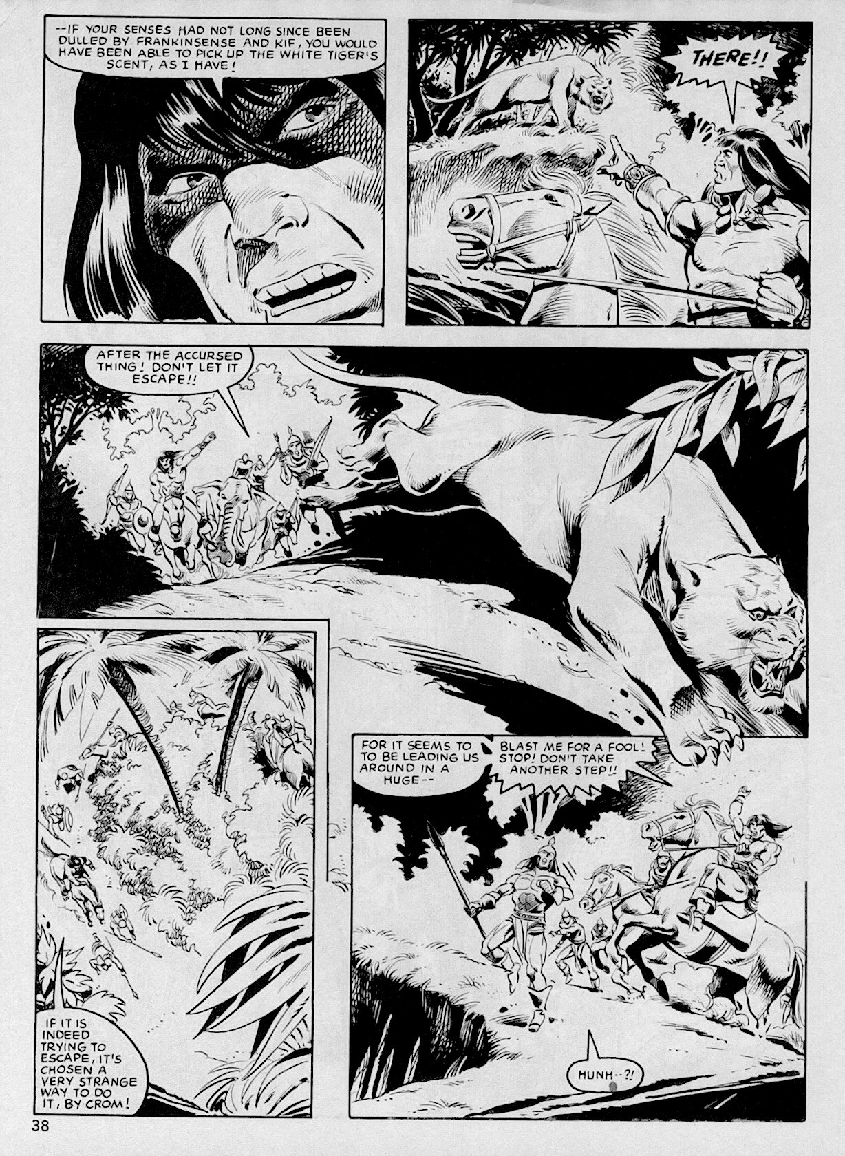 Read online The Savage Sword Of Conan comic -  Issue #103 - 37