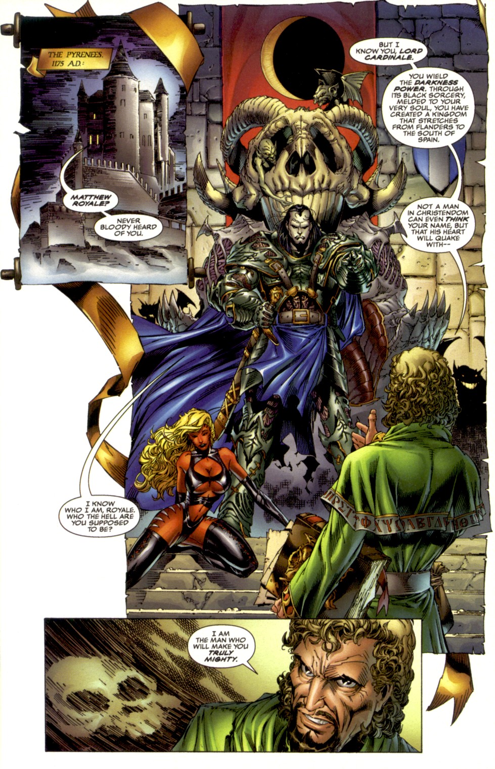 Read online Medieval Spawn/Witchblade comic -  Issue #1 - 5