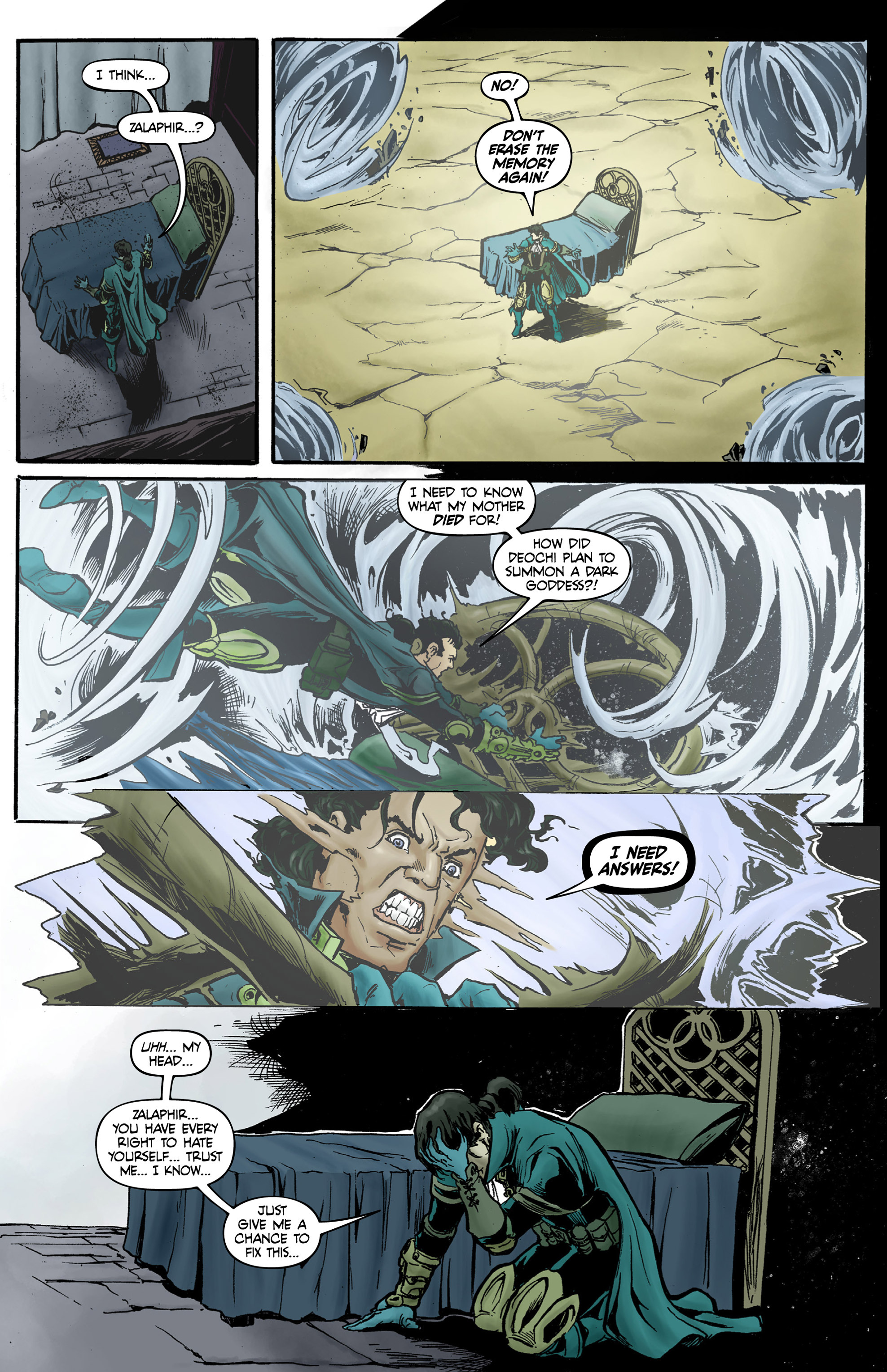 Read online Raven Nevermore comic -  Issue #6 - 19