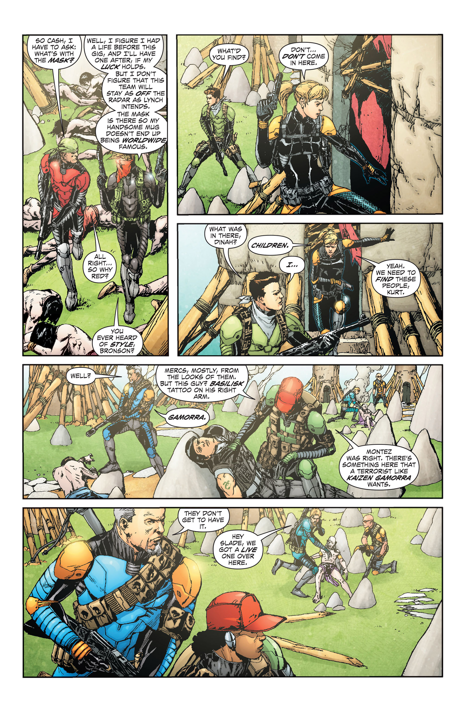 Read online Team 7 (2012) comic -  Issue #3 - 4