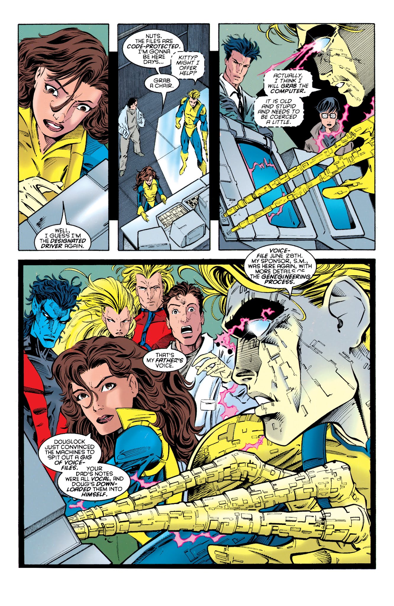 Read online Excalibur Visionaries: Warren Ellis comic -  Issue # TPB 1 (Part 2) - 22
