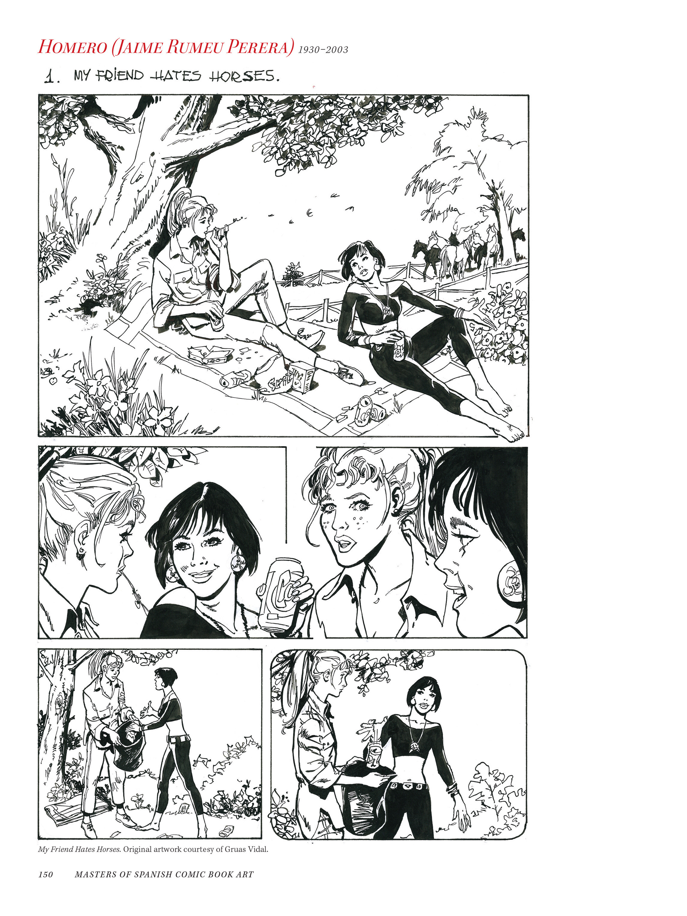 Read online Masters of Spanish Comic Book Art comic -  Issue # TPB (Part 2) - 52